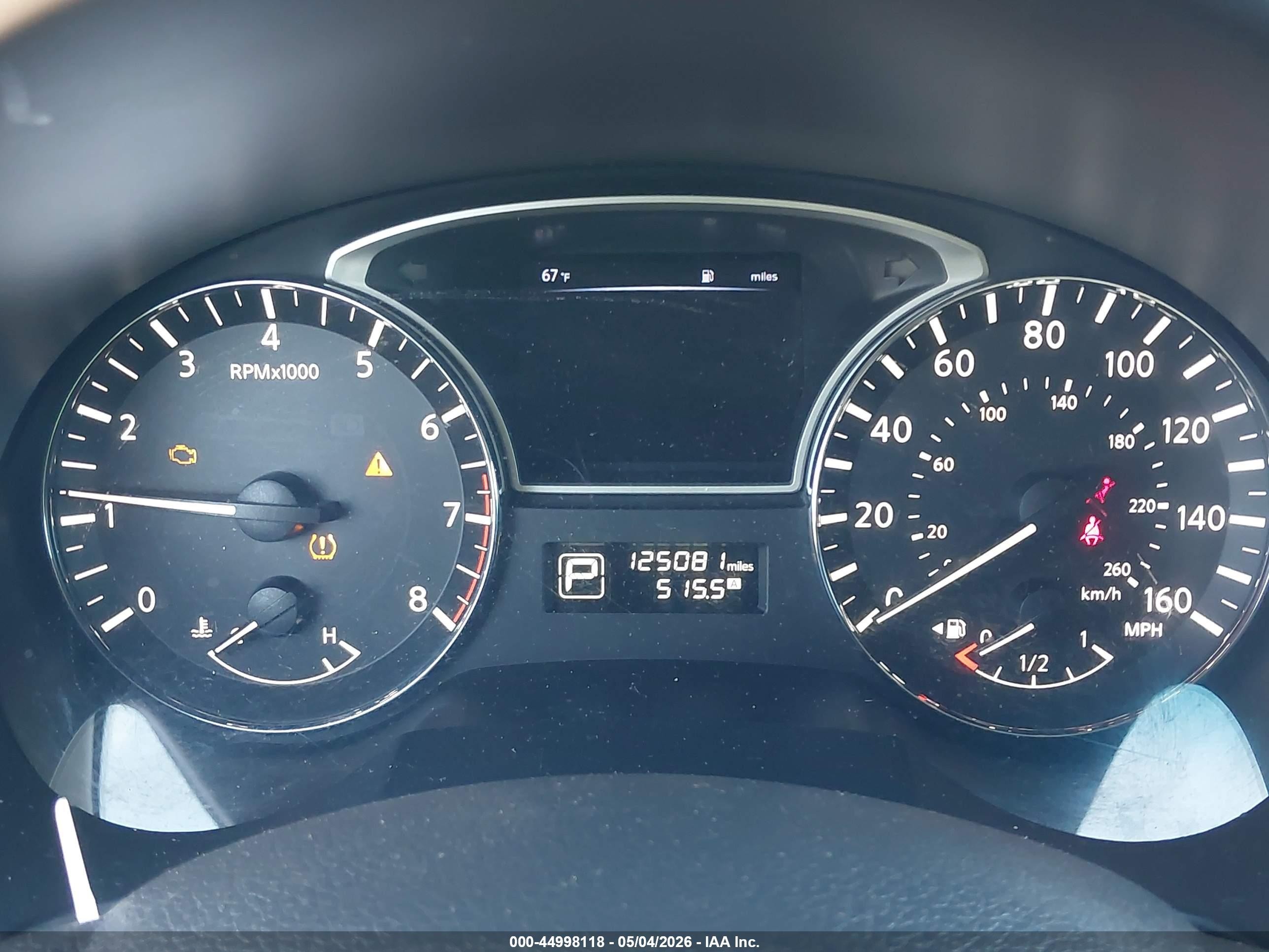 2015 Nissan Altima 2.5 Sv Red vin: 1N4AL3AP6FC435482