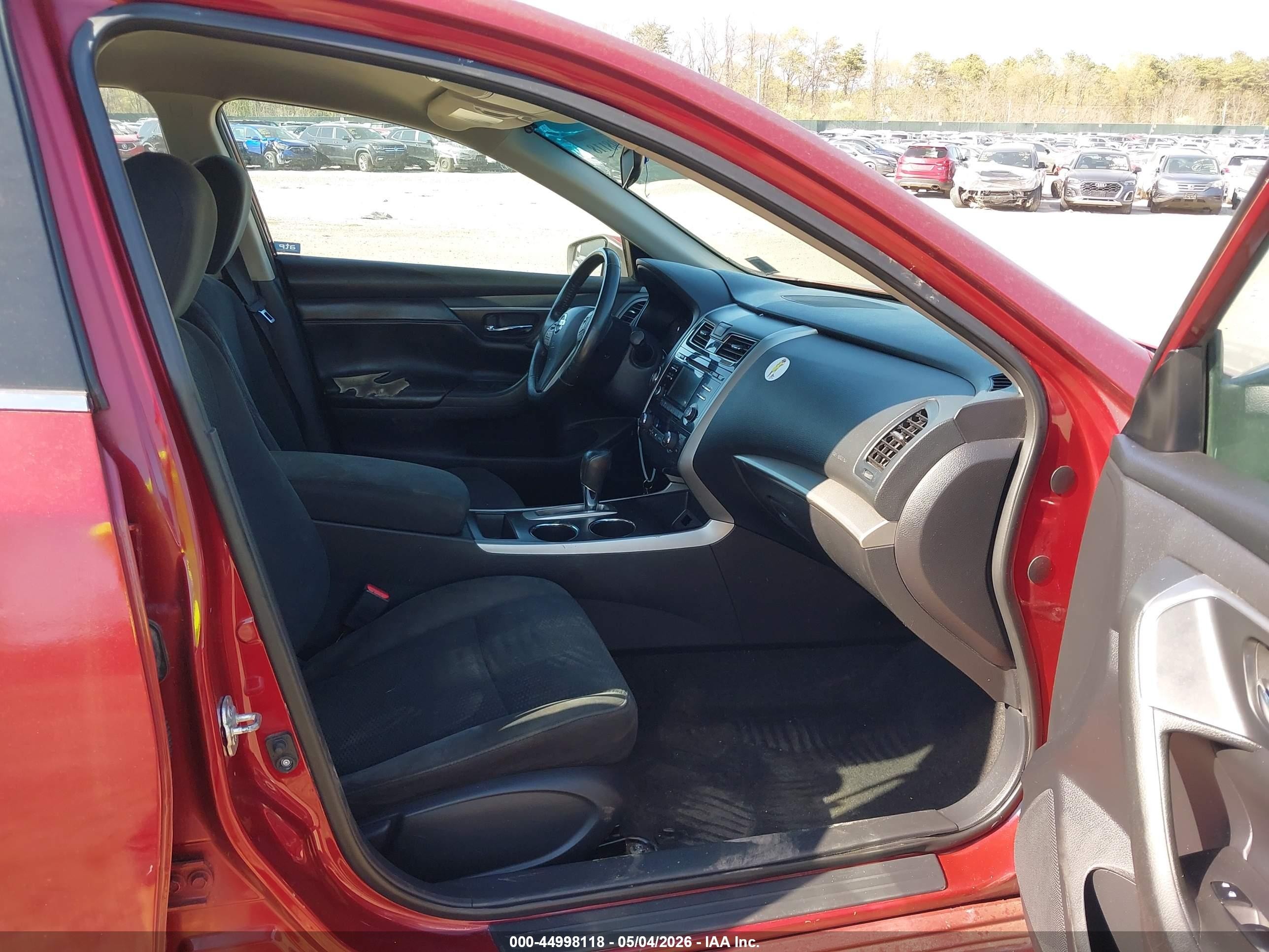 2015 Nissan Altima 2.5 Sv Red vin: 1N4AL3AP6FC435482