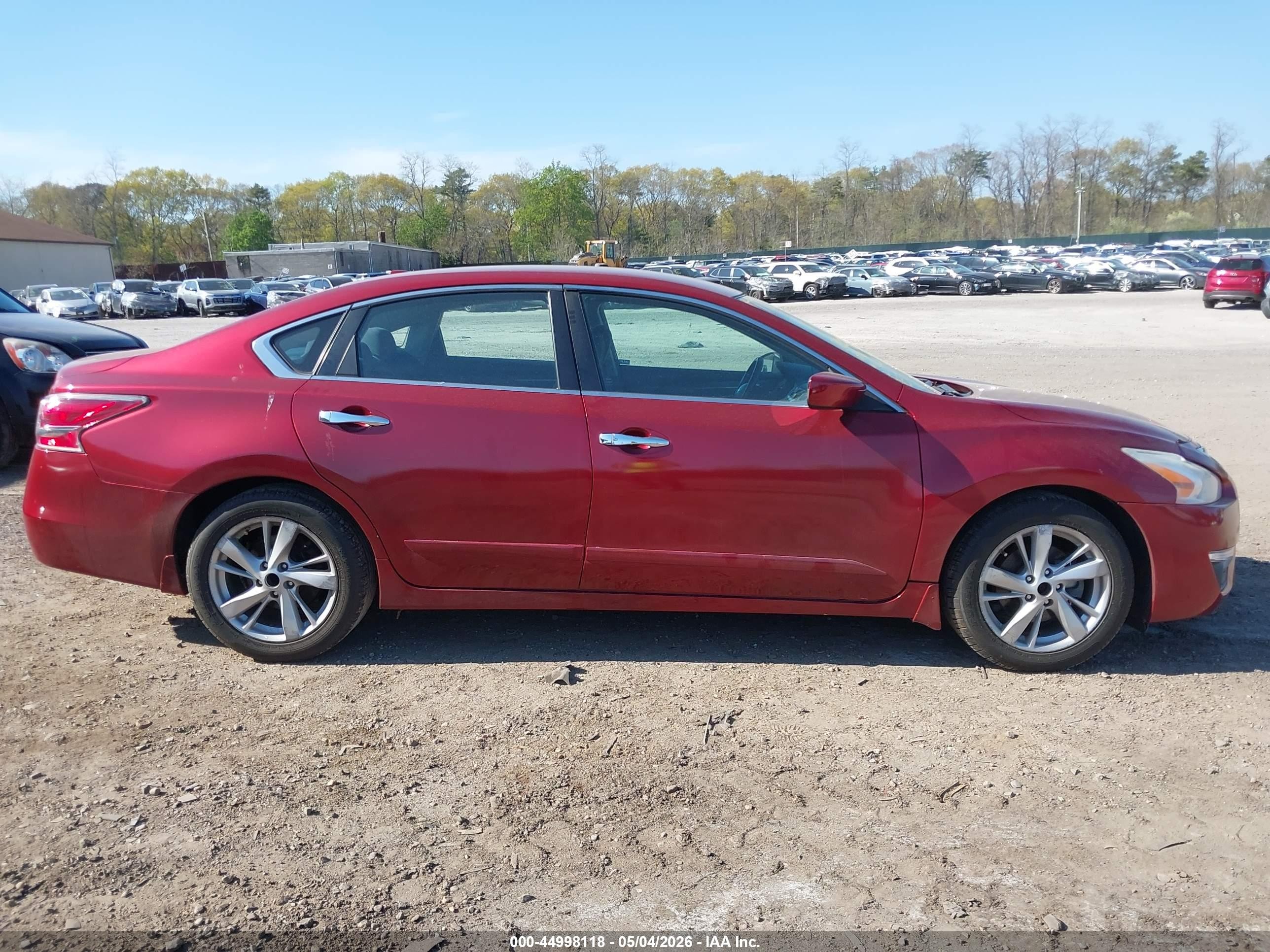 2015 Nissan Altima 2.5 Sv Red vin: 1N4AL3AP6FC435482
