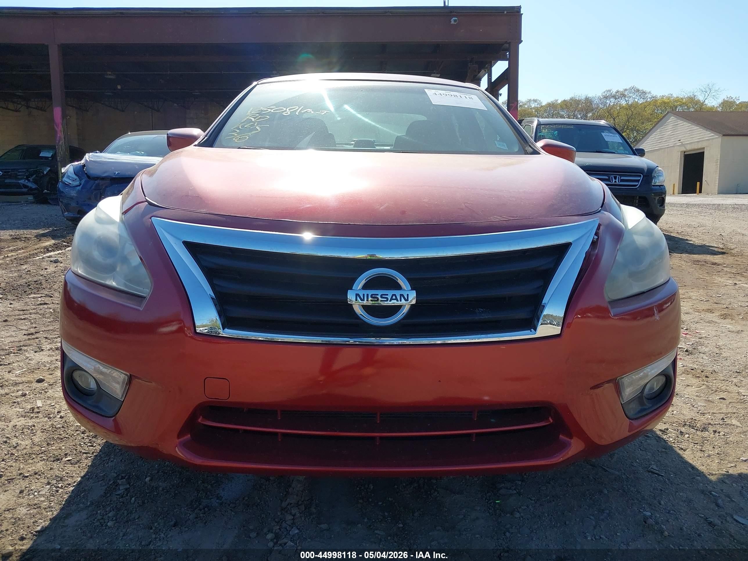 2015 Nissan Altima 2.5 Sv Red vin: 1N4AL3AP6FC435482