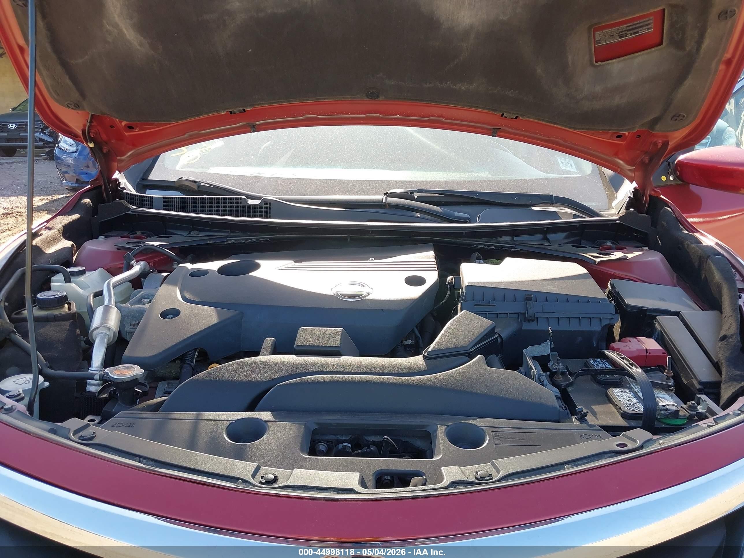 2015 Nissan Altima 2.5 Sv Red vin: 1N4AL3AP6FC435482
