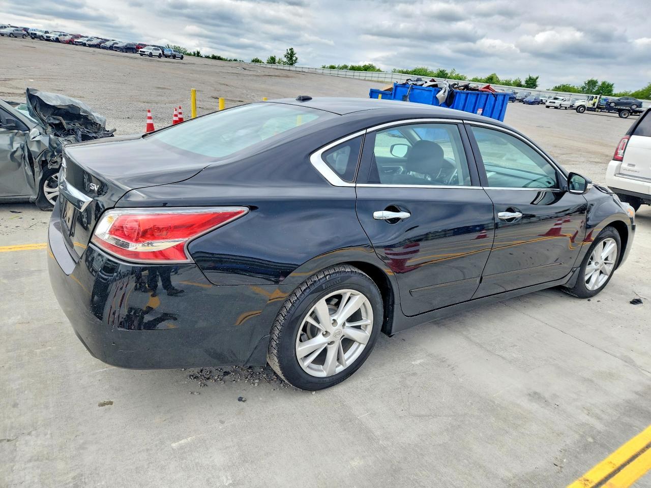2015 Nissan Altima Черный vin: 1N4AL3AP6FC437670