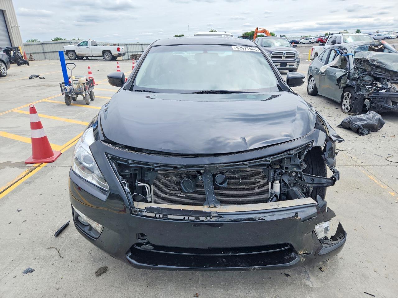 2015 Nissan Altima Черный vin: 1N4AL3AP6FC437670