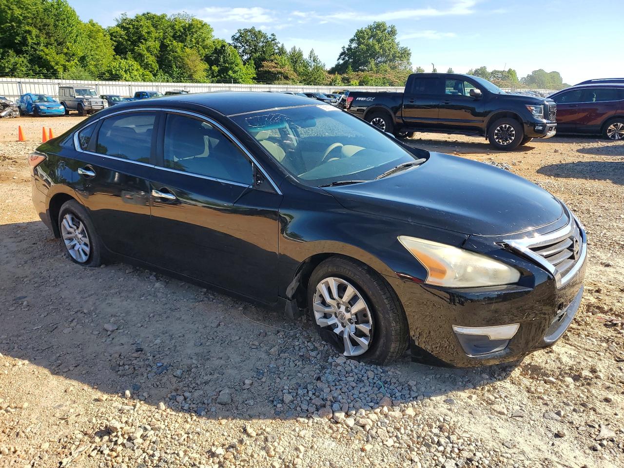 2015 Nissan Altima 2.5 S Black vin: 1N4AL3AP6FC444604