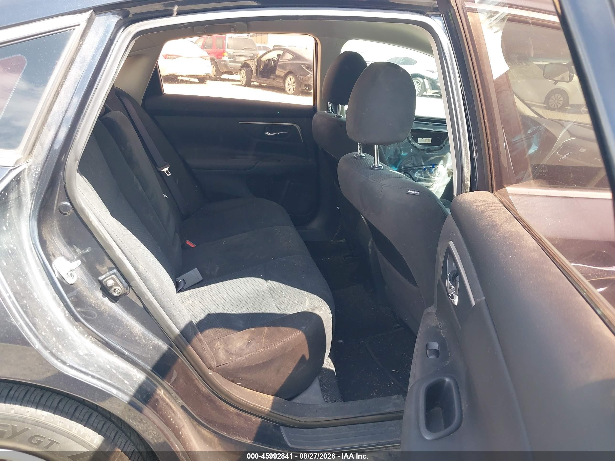 2015 Nissan Altima 2.5 S Gray vin: 1N4AL3AP6FC461581