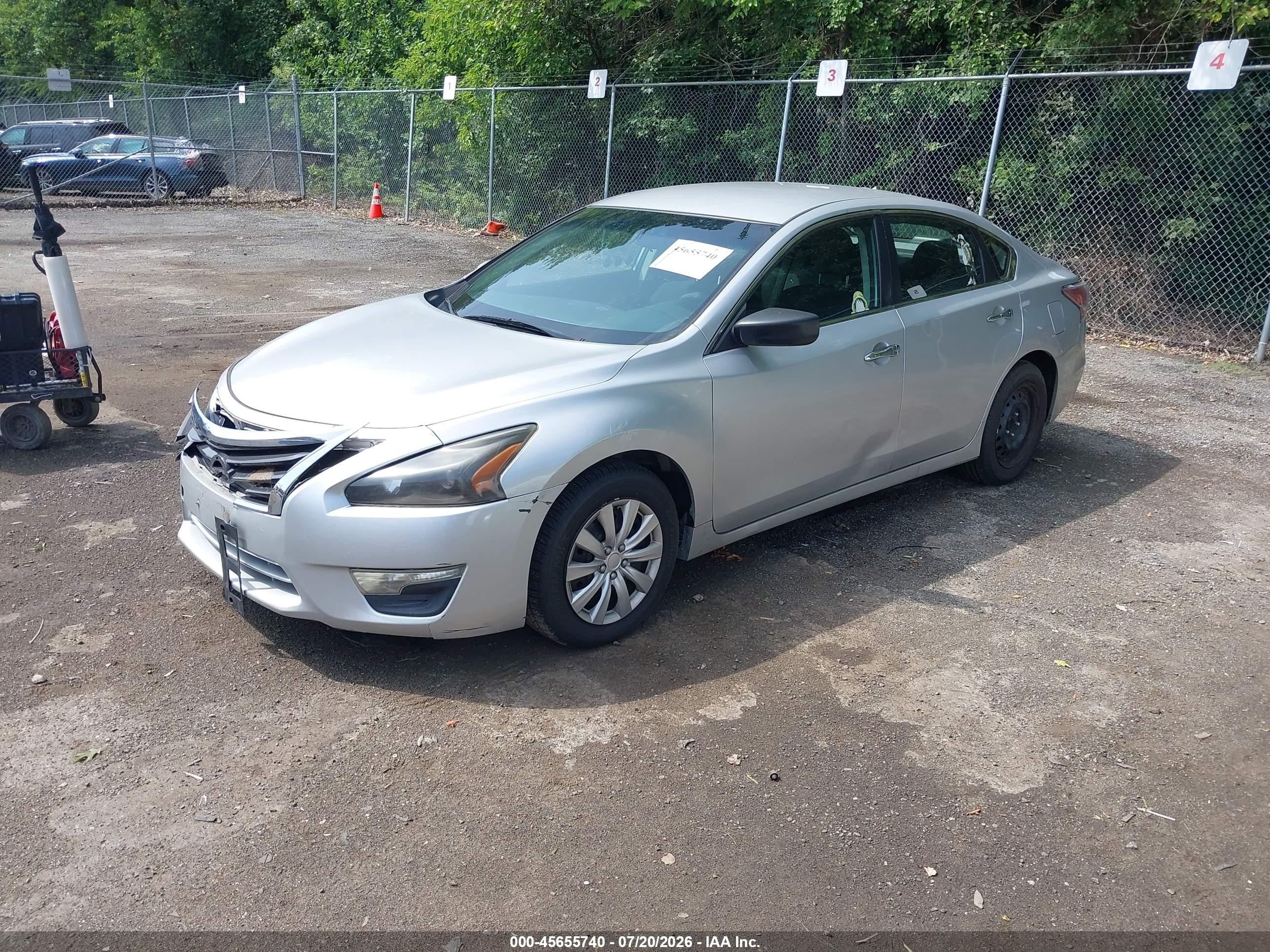 2015 Nissan Altima 2.5/2.5 S/2.5 Sl/2.5 Sv Silver vin: 1N4AL3AP6FC482933