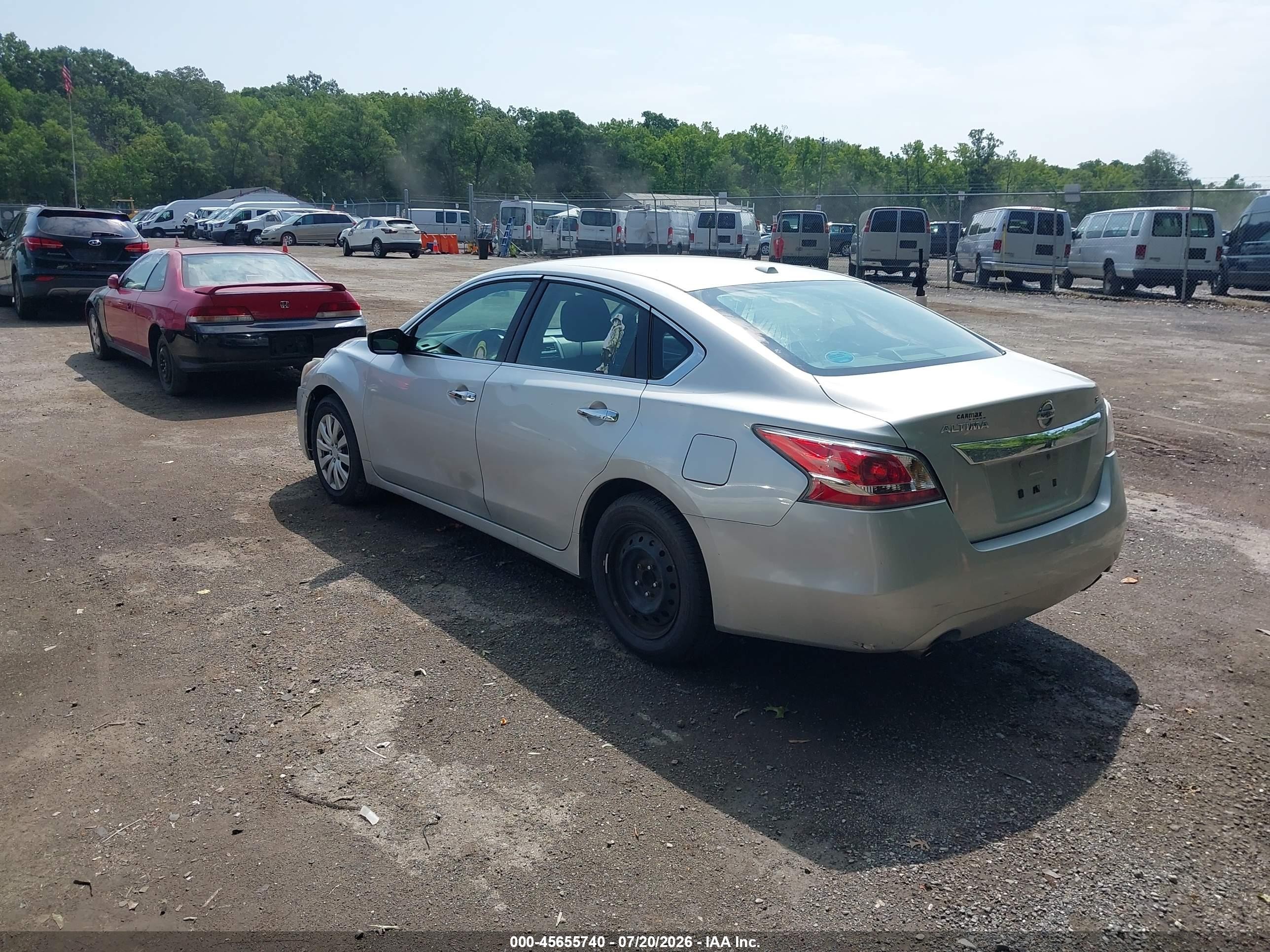 2015 Nissan Altima 2.5/2.5 S/2.5 Sl/2.5 Sv Silver vin: 1N4AL3AP6FC482933