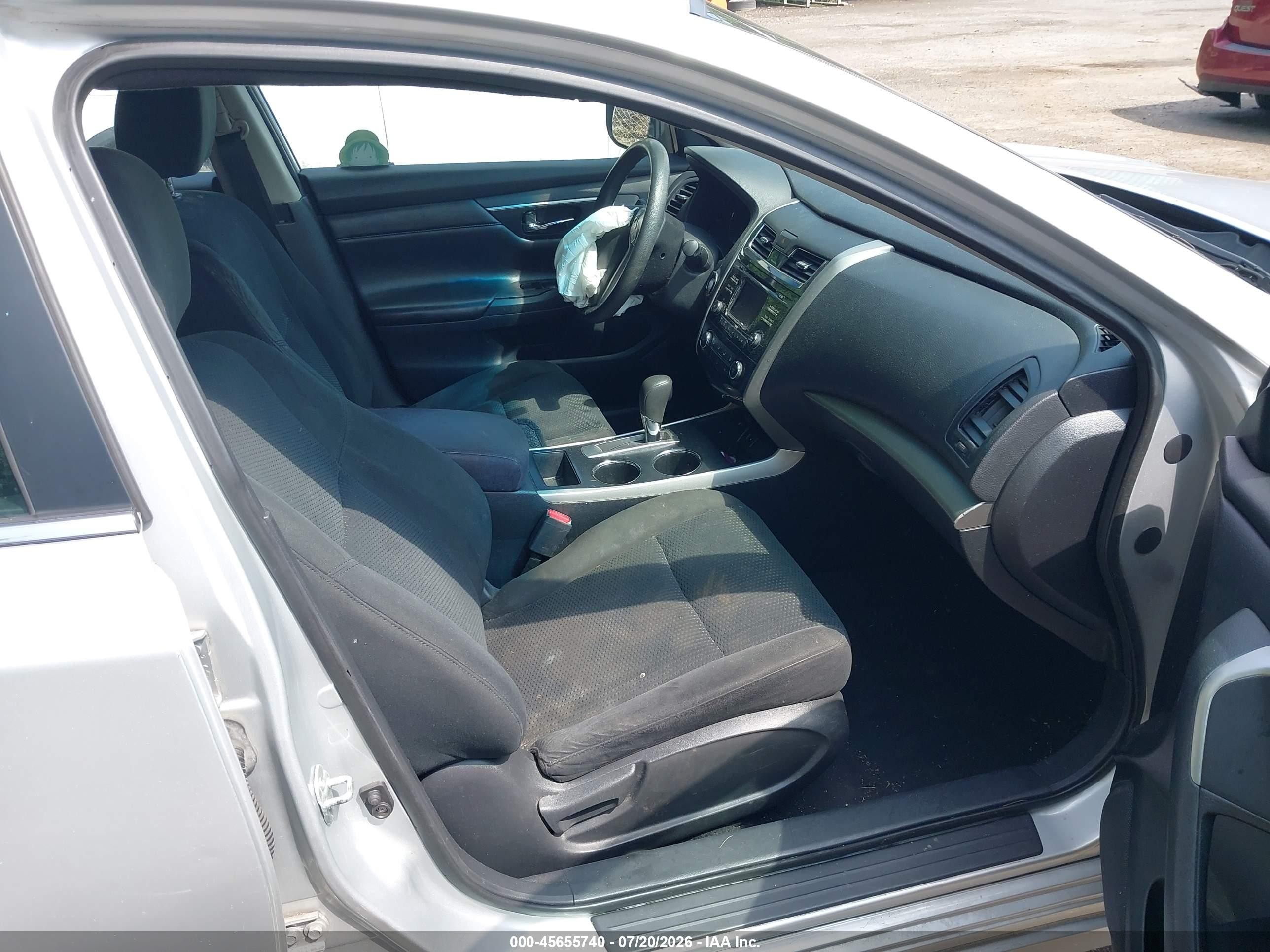 2015 Nissan Altima 2.5/2.5 S/2.5 Sl/2.5 Sv Silver vin: 1N4AL3AP6FC482933