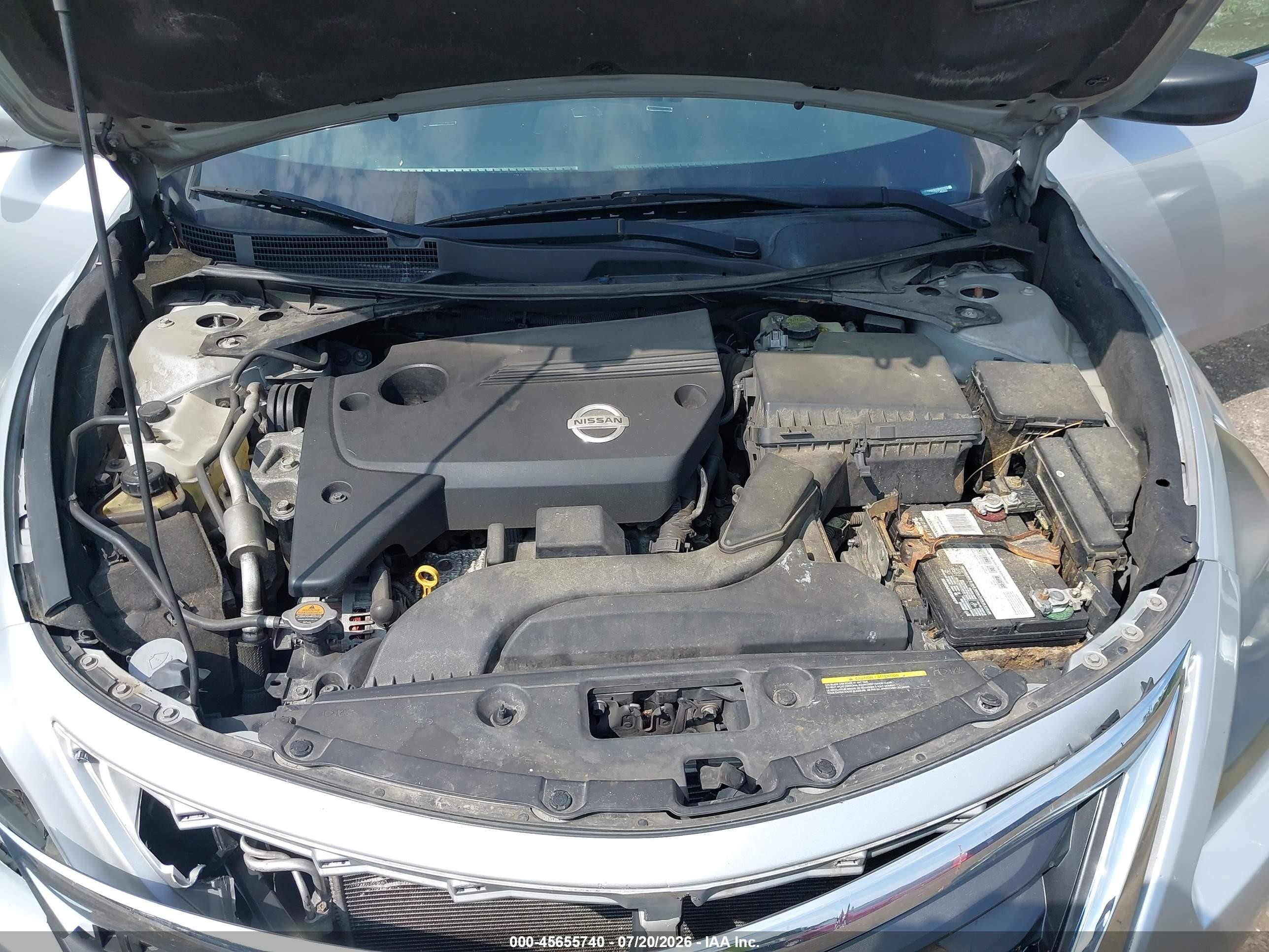 2015 Nissan Altima 2.5/2.5 S/2.5 Sl/2.5 Sv Silver vin: 1N4AL3AP6FC482933