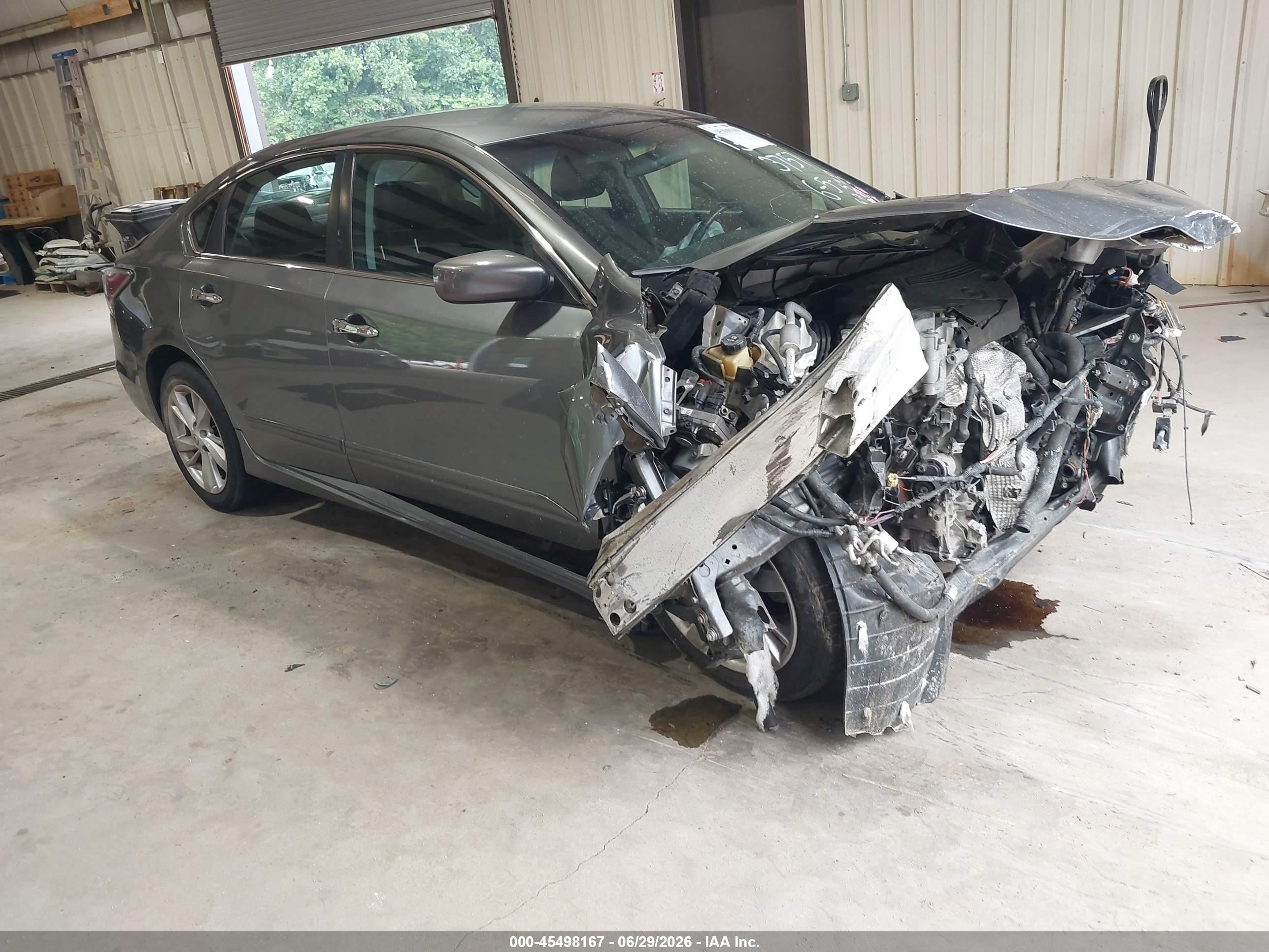 2015 Nissan Altima 2.5 Sv Gray vin: 1N4AL3AP6FC483757