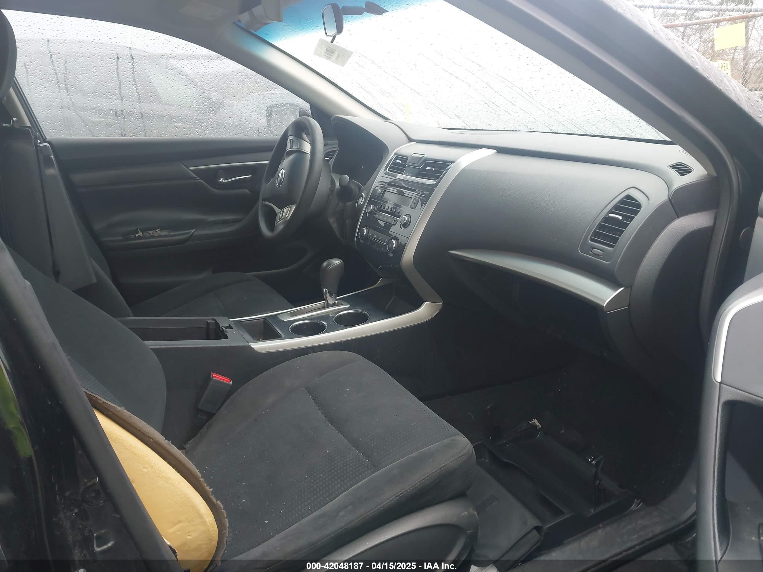 2015 Nissan Altima 2.5/2.5 S/2.5 Sl/2.5 Sv Black vin: 1N4AL3AP6FC484360
