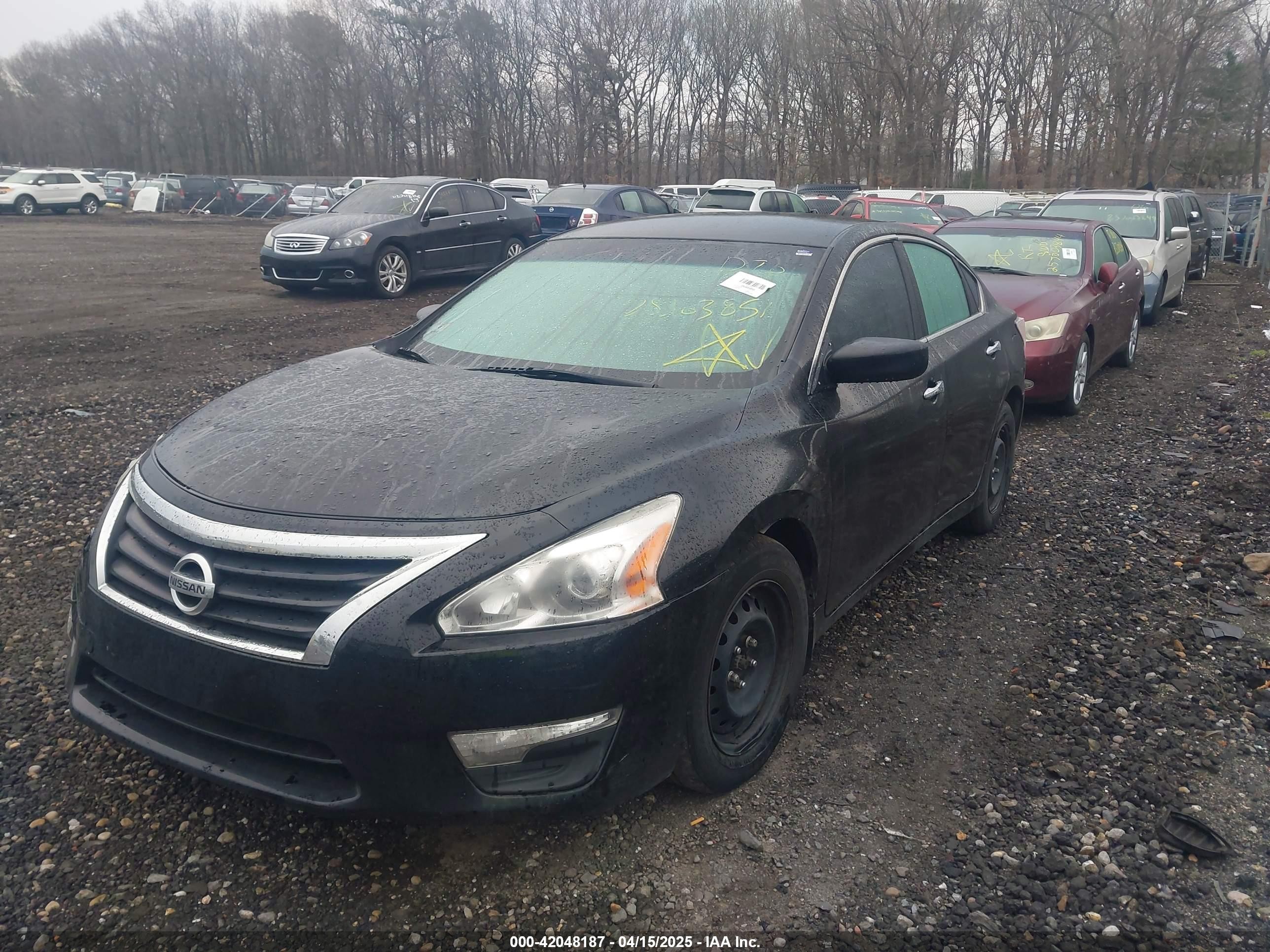 2015 Nissan Altima 2.5/2.5 S/2.5 Sl/2.5 Sv Black vin: 1N4AL3AP6FC484360