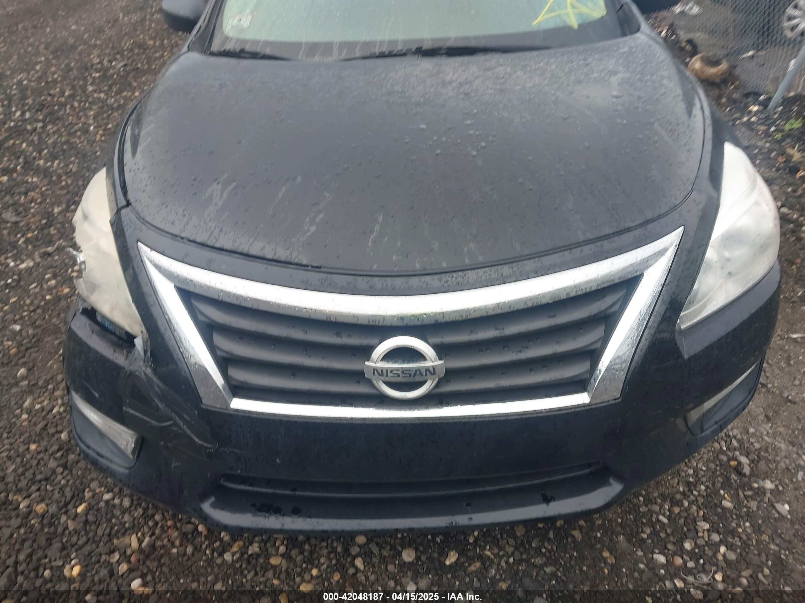 2015 Nissan Altima 2.5/2.5 S/2.5 Sl/2.5 Sv Black vin: 1N4AL3AP6FC484360