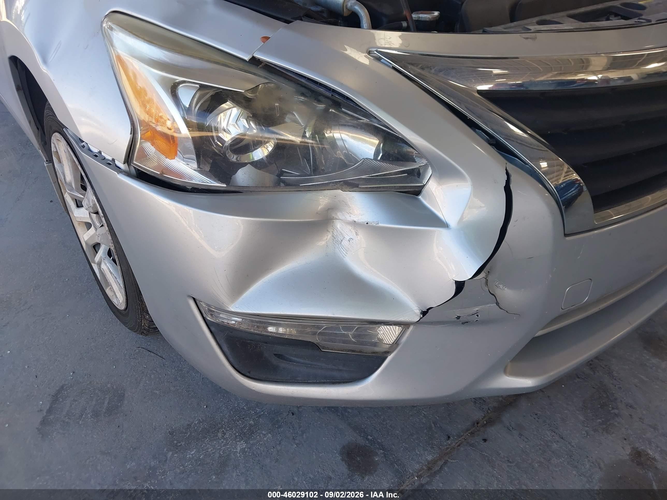 2015 Nissan Altima 2.5 S Silver vin: 1N4AL3AP6FC490255