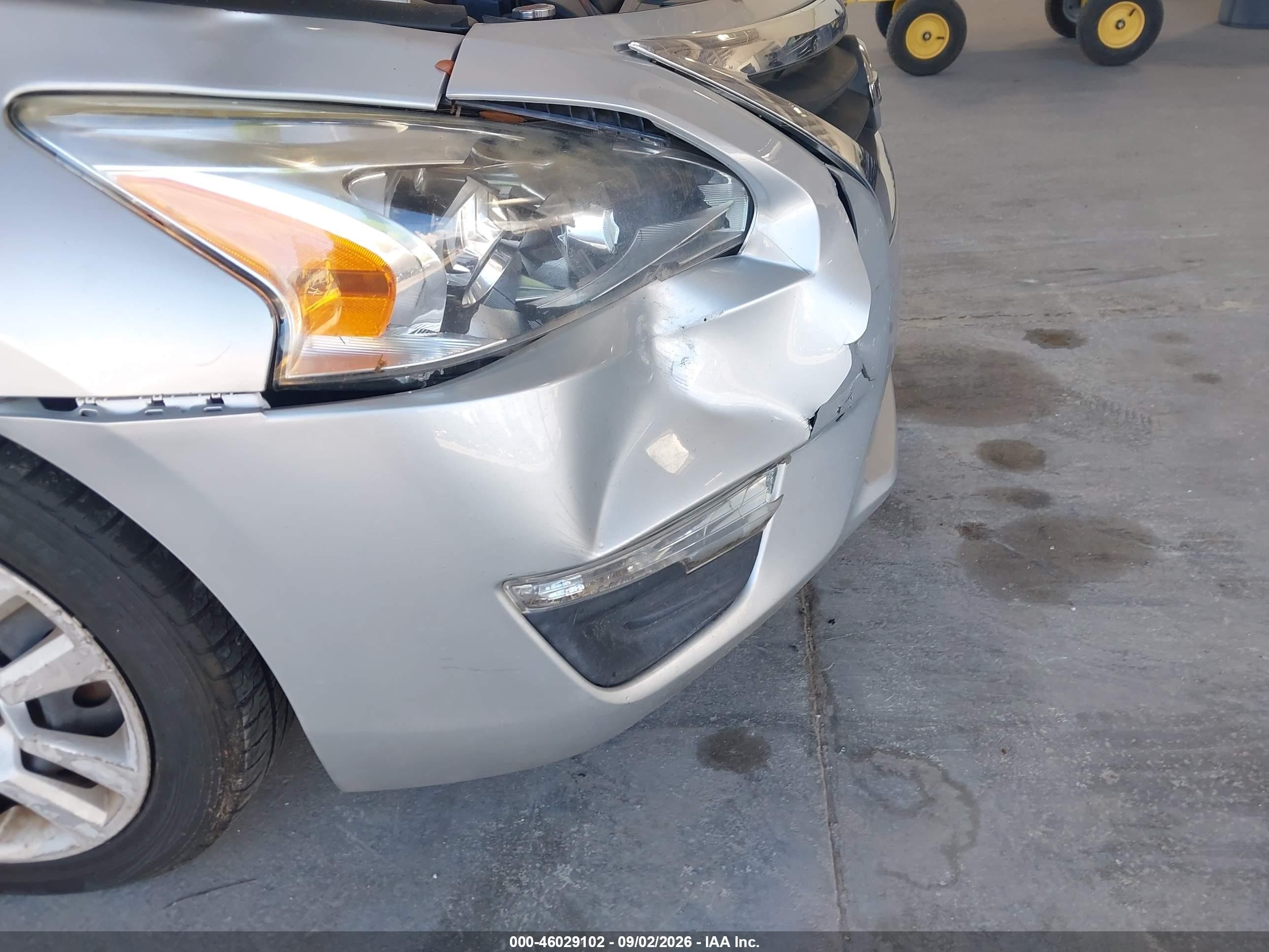 2015 Nissan Altima 2.5 S Silver vin: 1N4AL3AP6FC490255