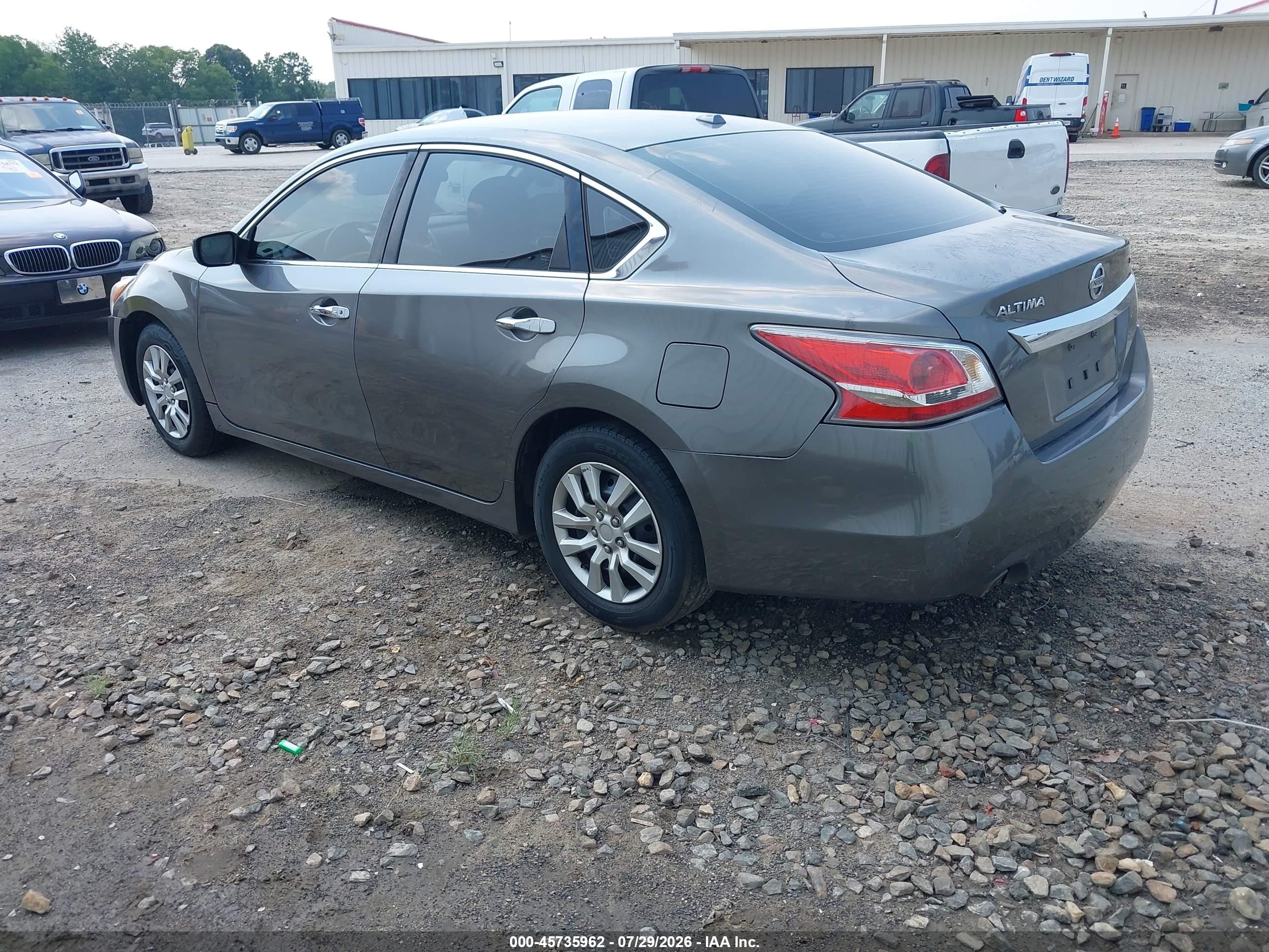 2015 Nissan Altima 2.5/2.5 S/2.5 Sl/2.5 Sv Серый vin: 1N4AL3AP6FC495584