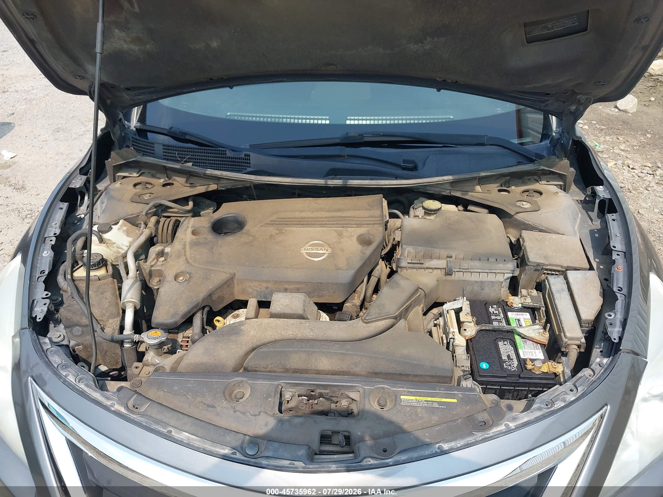 2015 Nissan Altima 2.5/2.5 S/2.5 Sl/2.5 Sv Серый vin: 1N4AL3AP6FC495584