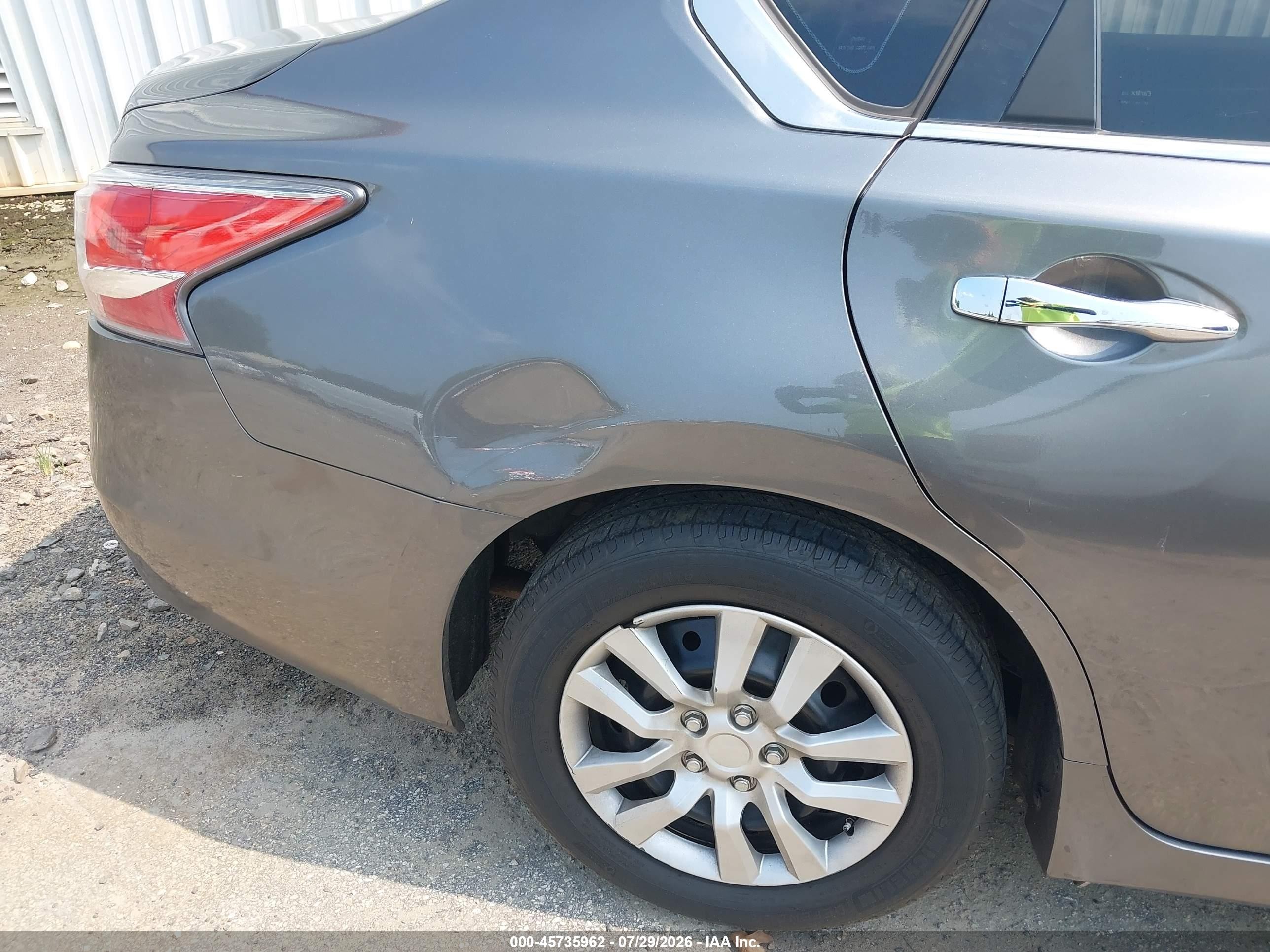 2015 Nissan Altima 2.5/2.5 S/2.5 Sl/2.5 Sv Серый vin: 1N4AL3AP6FC495584