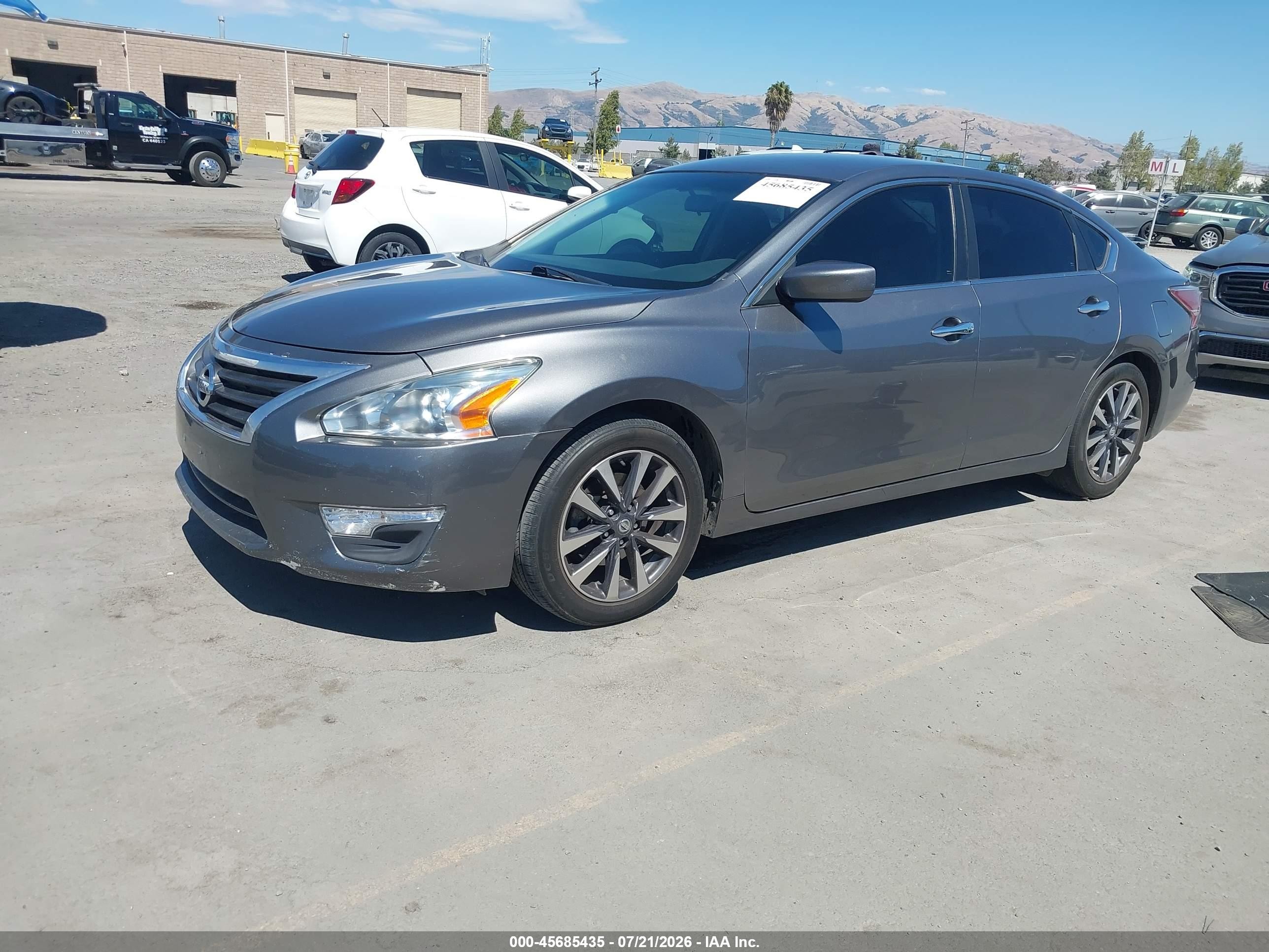 2015 Nissan Altima 2.5 S Gray vin: 1N4AL3AP6FC498128