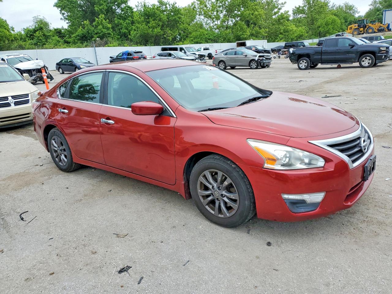 2015 Nissan Altima 2.5 S Maroon vin: 1N4AL3AP6FC570722