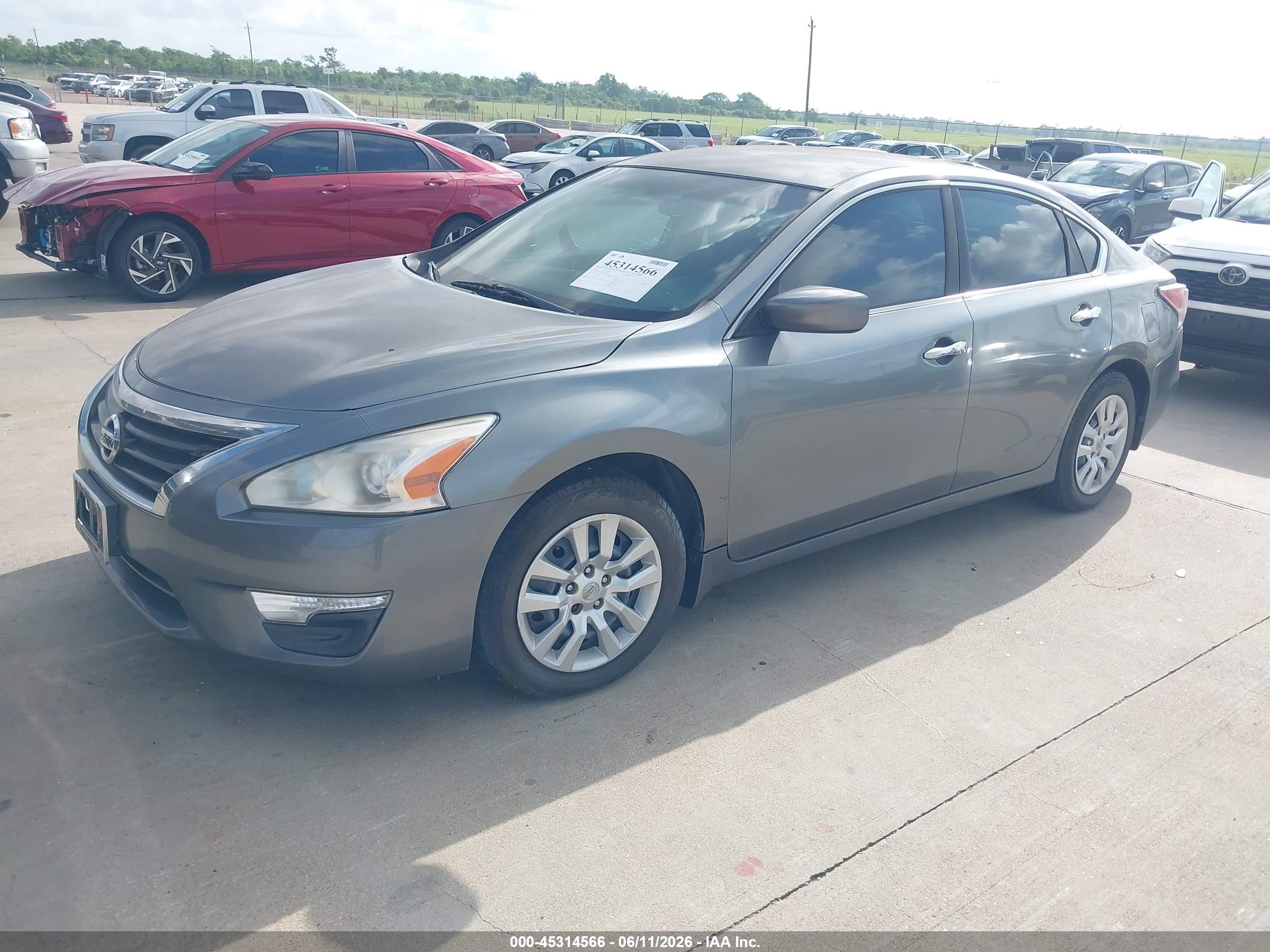 2015 Nissan Altima 2.5 S Gray vin: 1N4AL3AP6FC578920