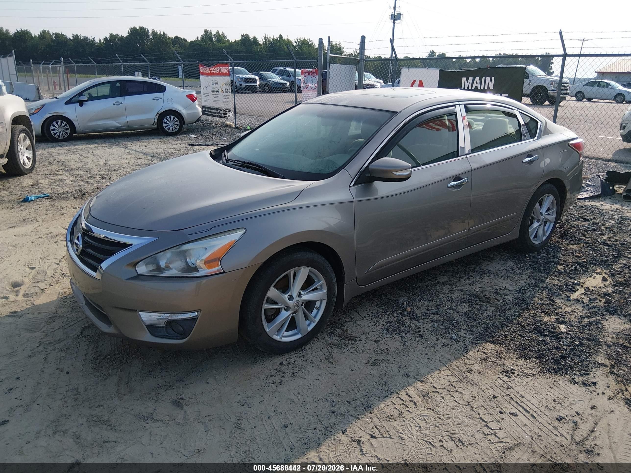 2015 Nissan Altima 2.5 Sv Gold vin: 1N4AL3AP6FC592185