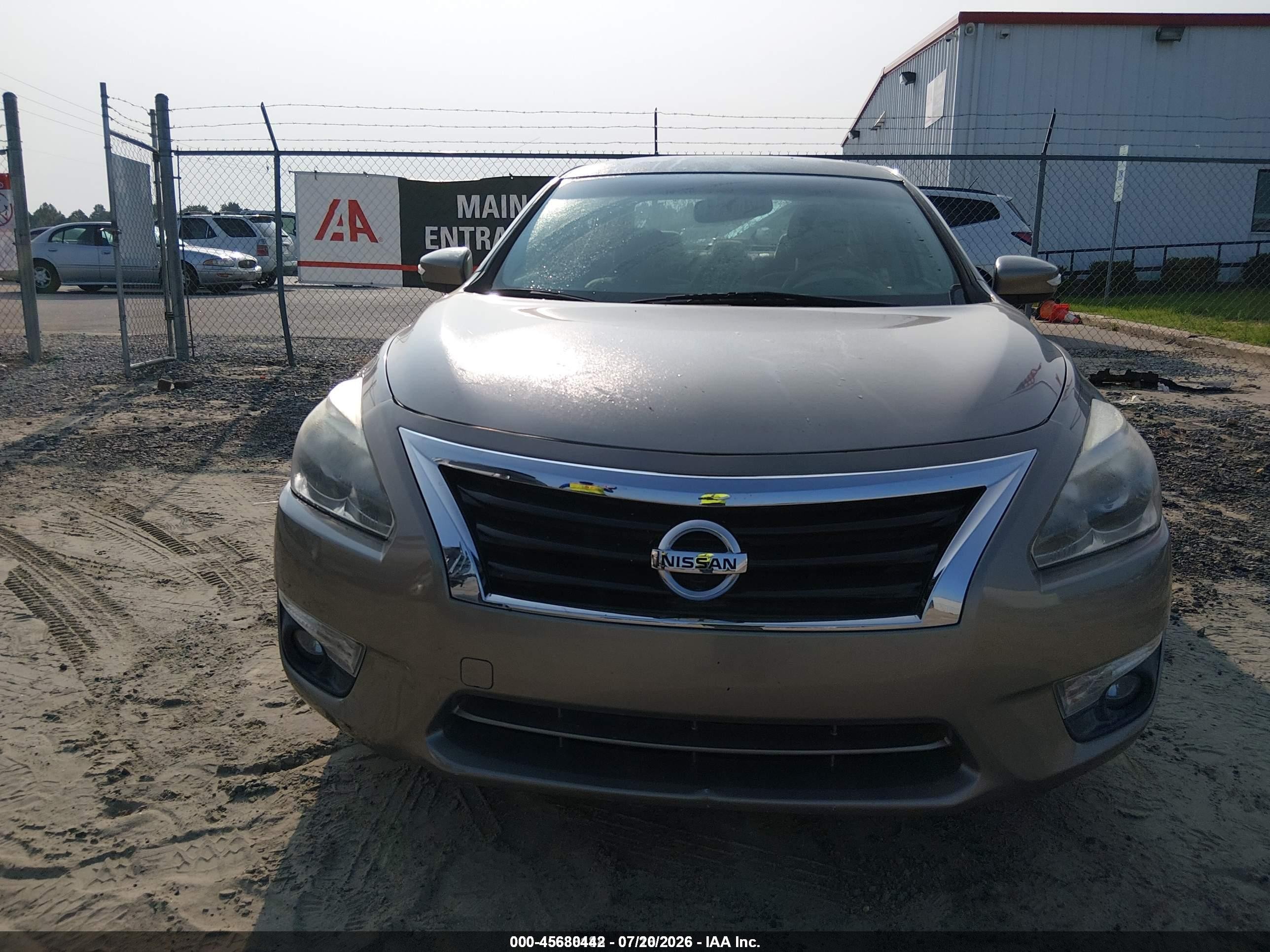 2015 Nissan Altima 2.5 Sv Gold vin: 1N4AL3AP6FC592185