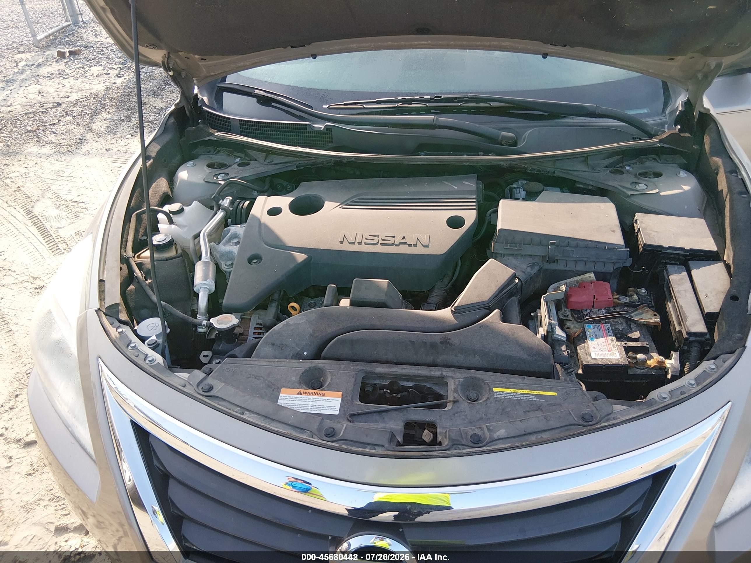 2015 Nissan Altima 2.5 Sv Gold vin: 1N4AL3AP6FC592185