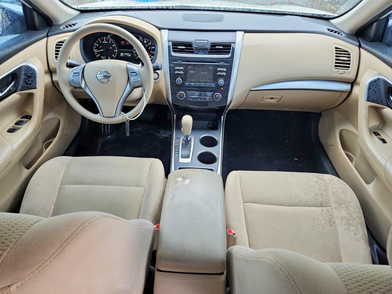 2015 Nissan Altima 2.5 S White vin: 1N4AL3AP6FC595846