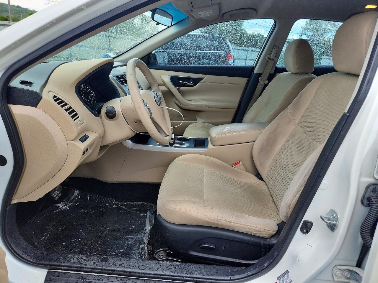 2015 Nissan Altima 2.5 S White vin: 1N4AL3AP6FC595846