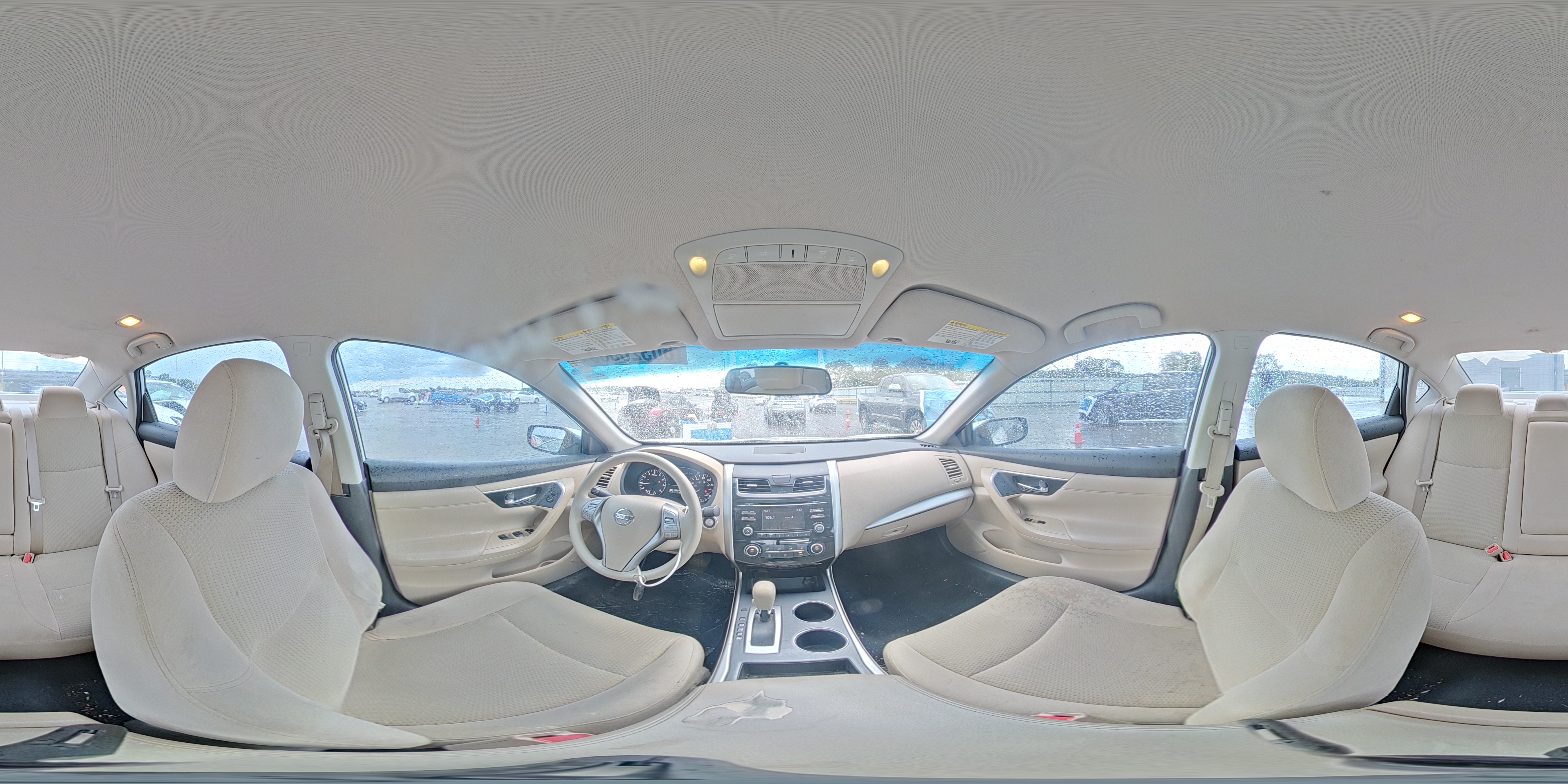 2015 Nissan Altima 2.5 S White vin: 1N4AL3AP6FC595846