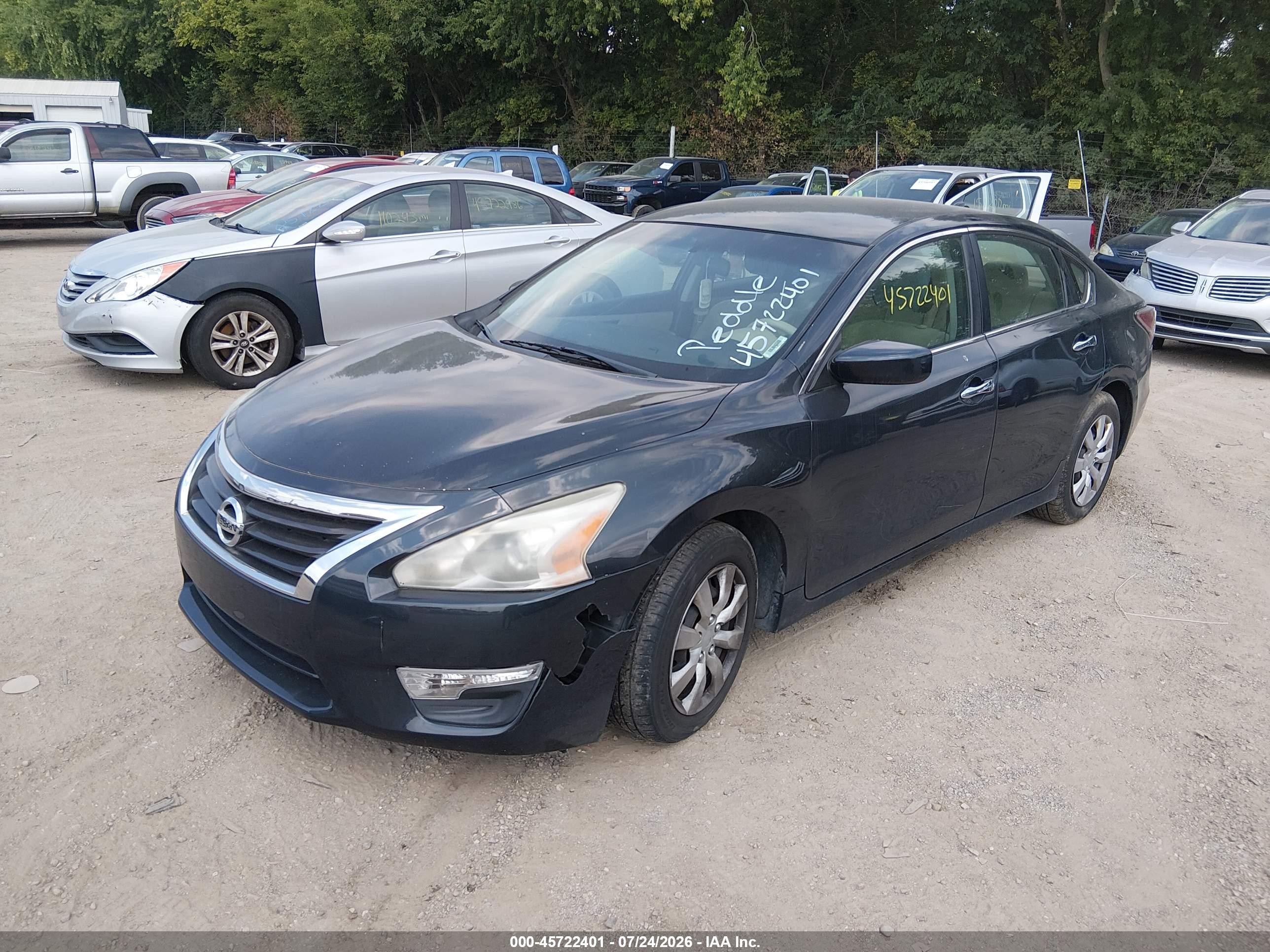 2015 Nissan Altima 2.5/2.5 S/2.5 Sl/2.5 Sv Black vin: 1N4AL3AP6FN301544