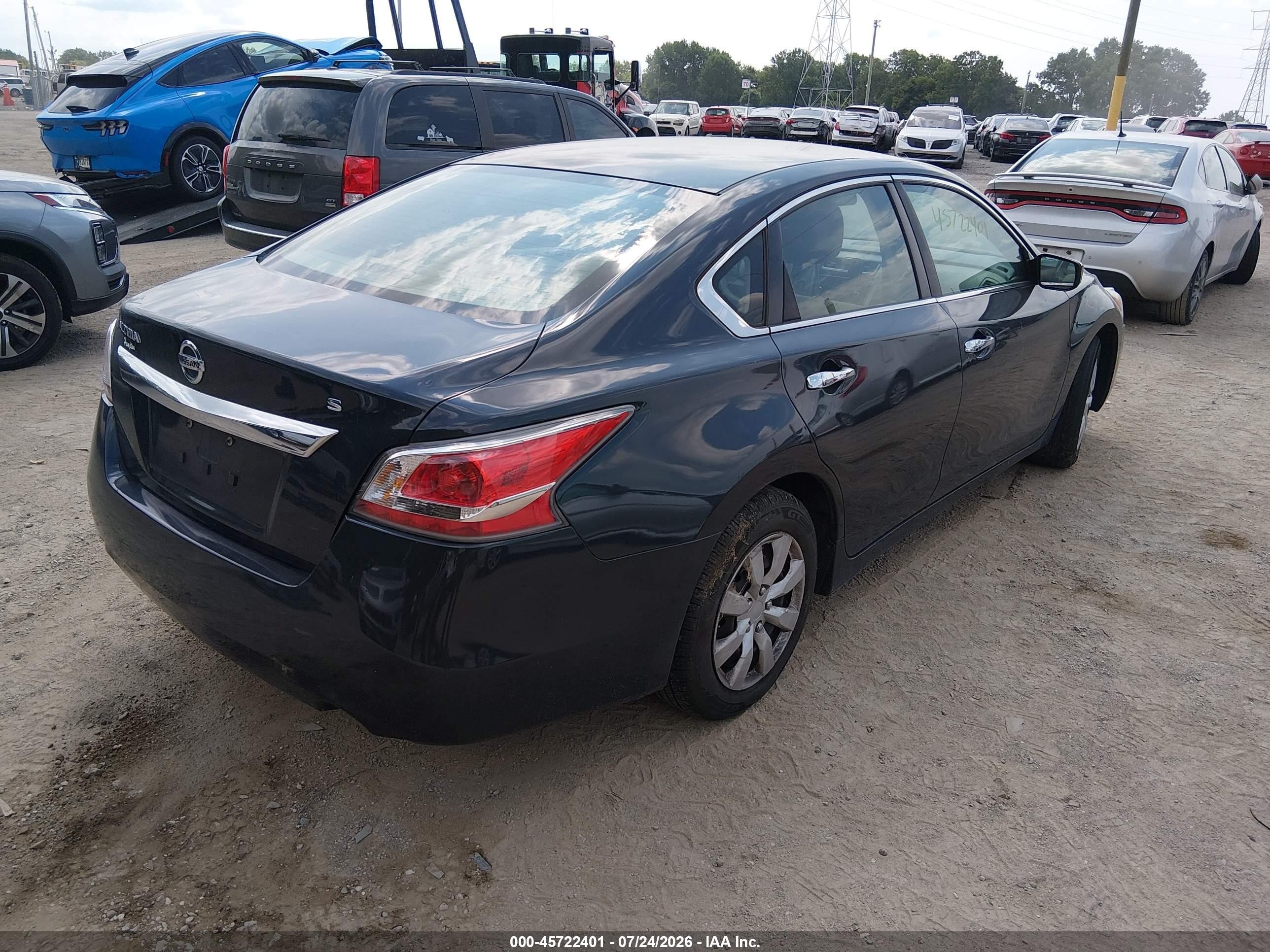 2015 Nissan Altima 2.5/2.5 S/2.5 Sl/2.5 Sv Black vin: 1N4AL3AP6FN301544
