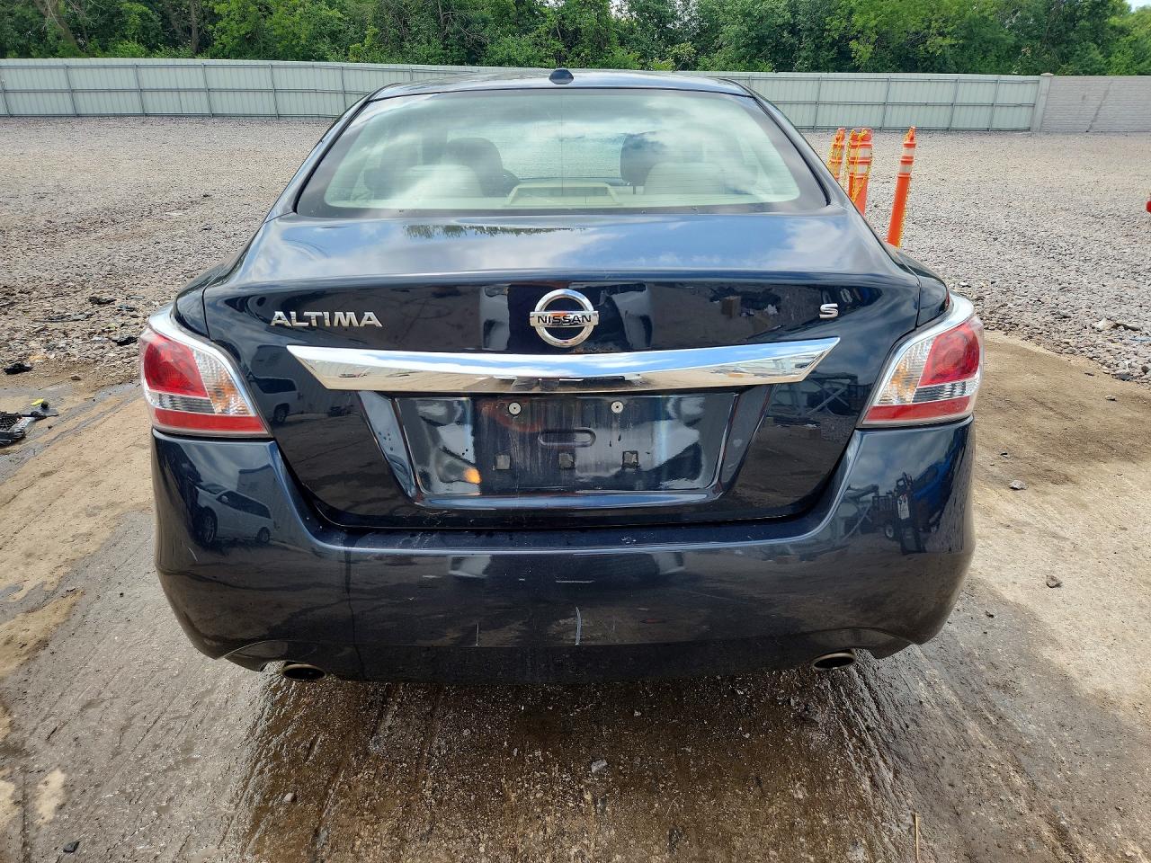 2015 Nissan Altima 2.5 S Black vin: 1N4AL3AP6FN308445