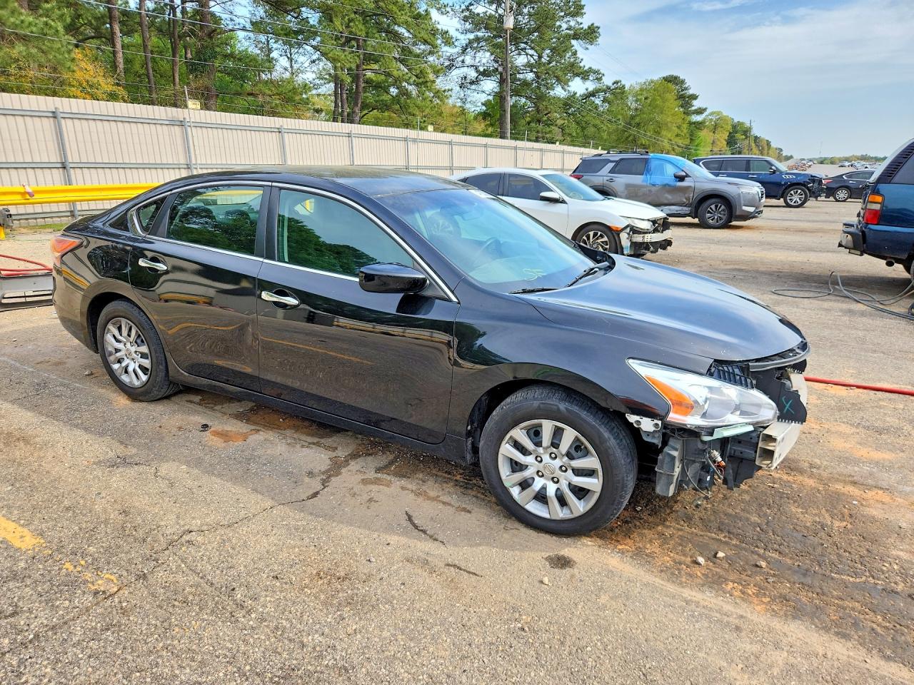 2015 Nissan Altima 2.5 S Black vin: 1N4AL3AP6FN331210