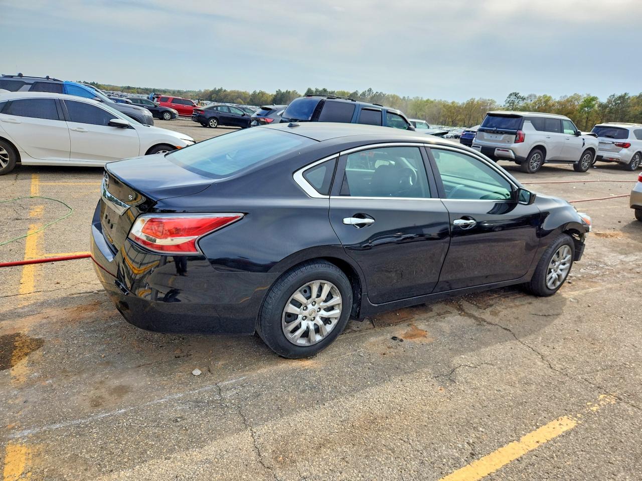 2015 Nissan Altima 2.5 S Black vin: 1N4AL3AP6FN331210