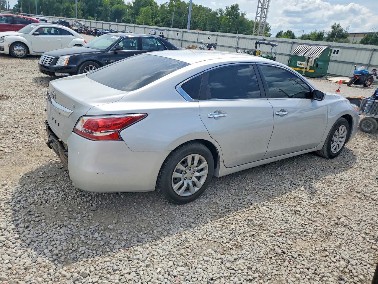 2015 Nissan Altima 2.5 S Silver vin: 1N4AL3AP6FN342563