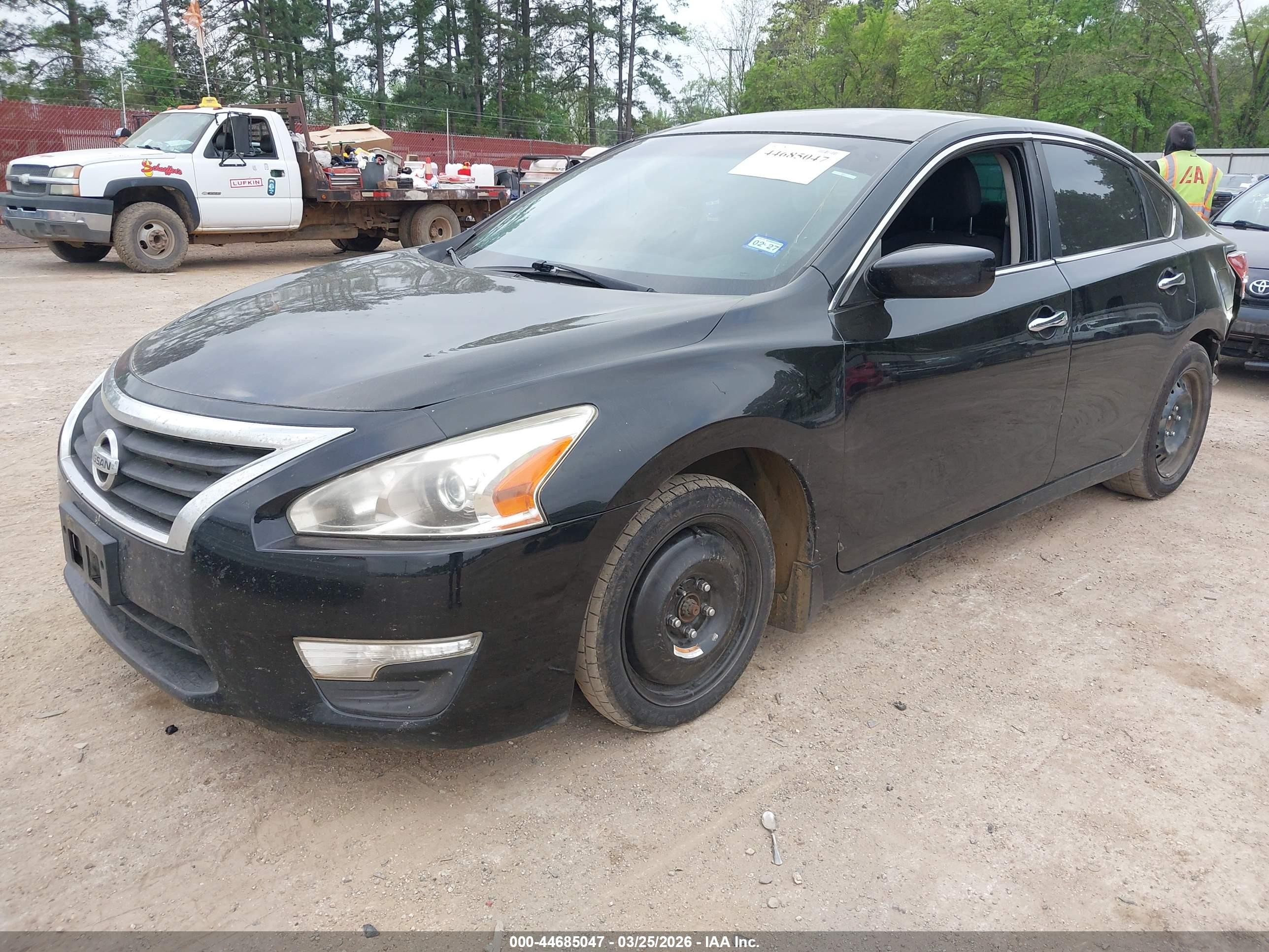 2015 Nissan Altima 2.5 S Black vin: 1N4AL3AP6FN348296