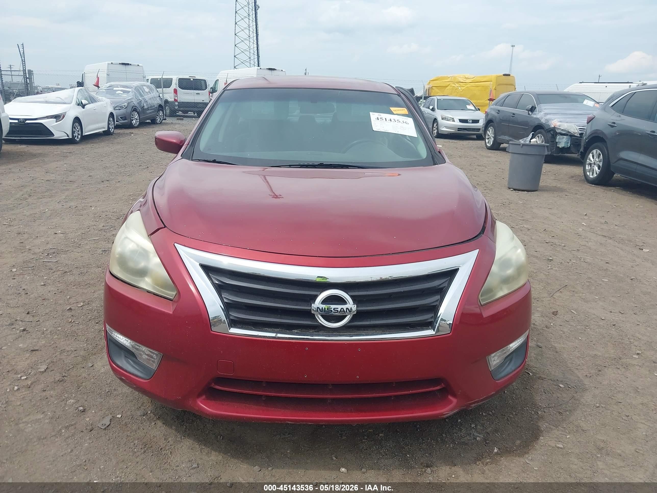 2015 Nissan Altima 2.5 S Red vin: 1N4AL3AP6FN352588