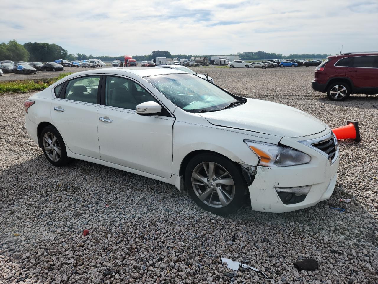 2015 Nissan Altima 2.5 White vin: 1N4AL3AP6FN355152