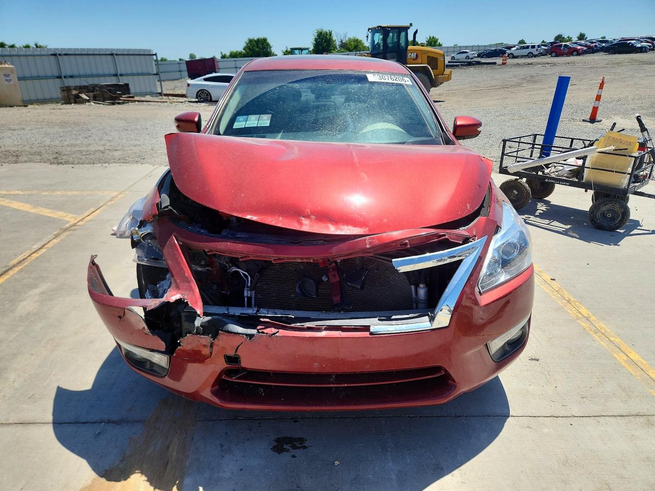 2015 Nissan Altima 2.5 Sl Red vin: 1N4AL3AP6FN355362