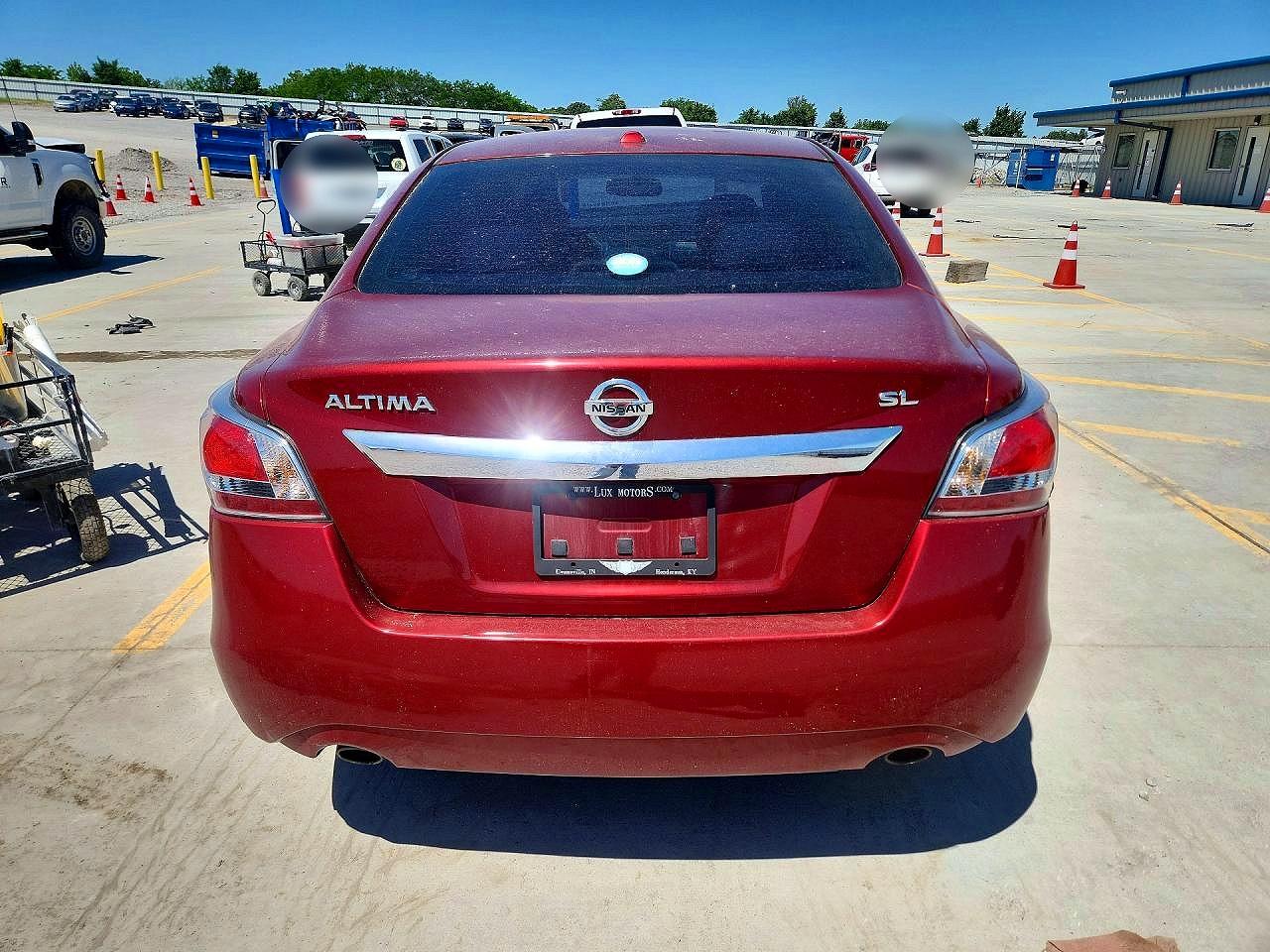 2015 Nissan Altima 2.5 Sl Red vin: 1N4AL3AP6FN355362