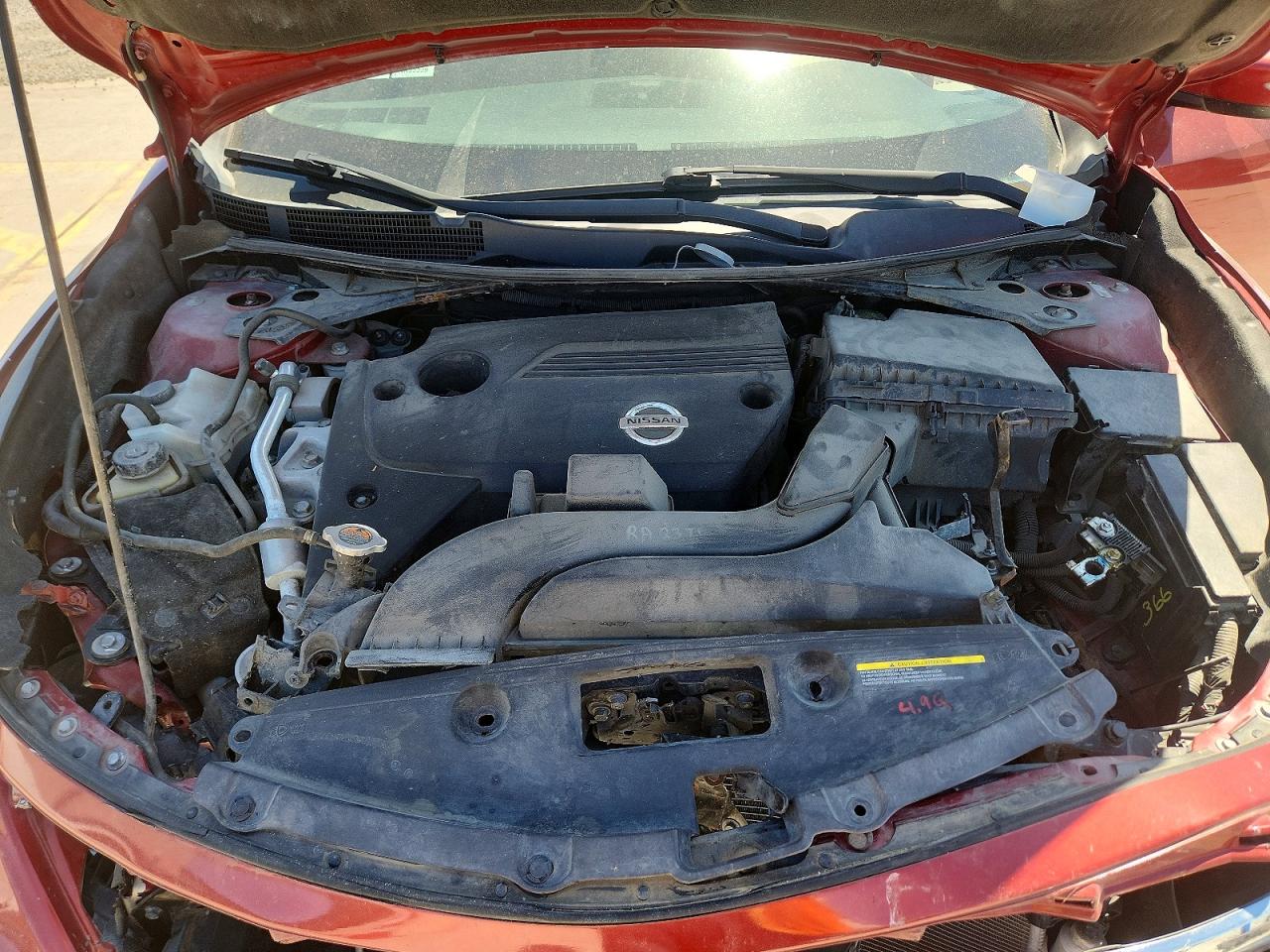 2015 Nissan Altima 2.5 Sl Red vin: 1N4AL3AP6FN355362