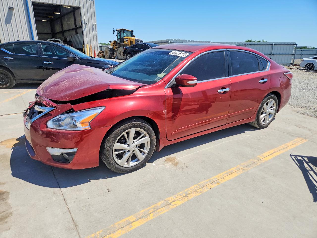 2015 Nissan Altima 2.5 Sl Red vin: 1N4AL3AP6FN355362