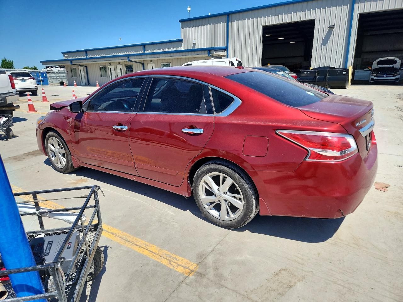 2015 Nissan Altima 2.5 Sl Red vin: 1N4AL3AP6FN355362