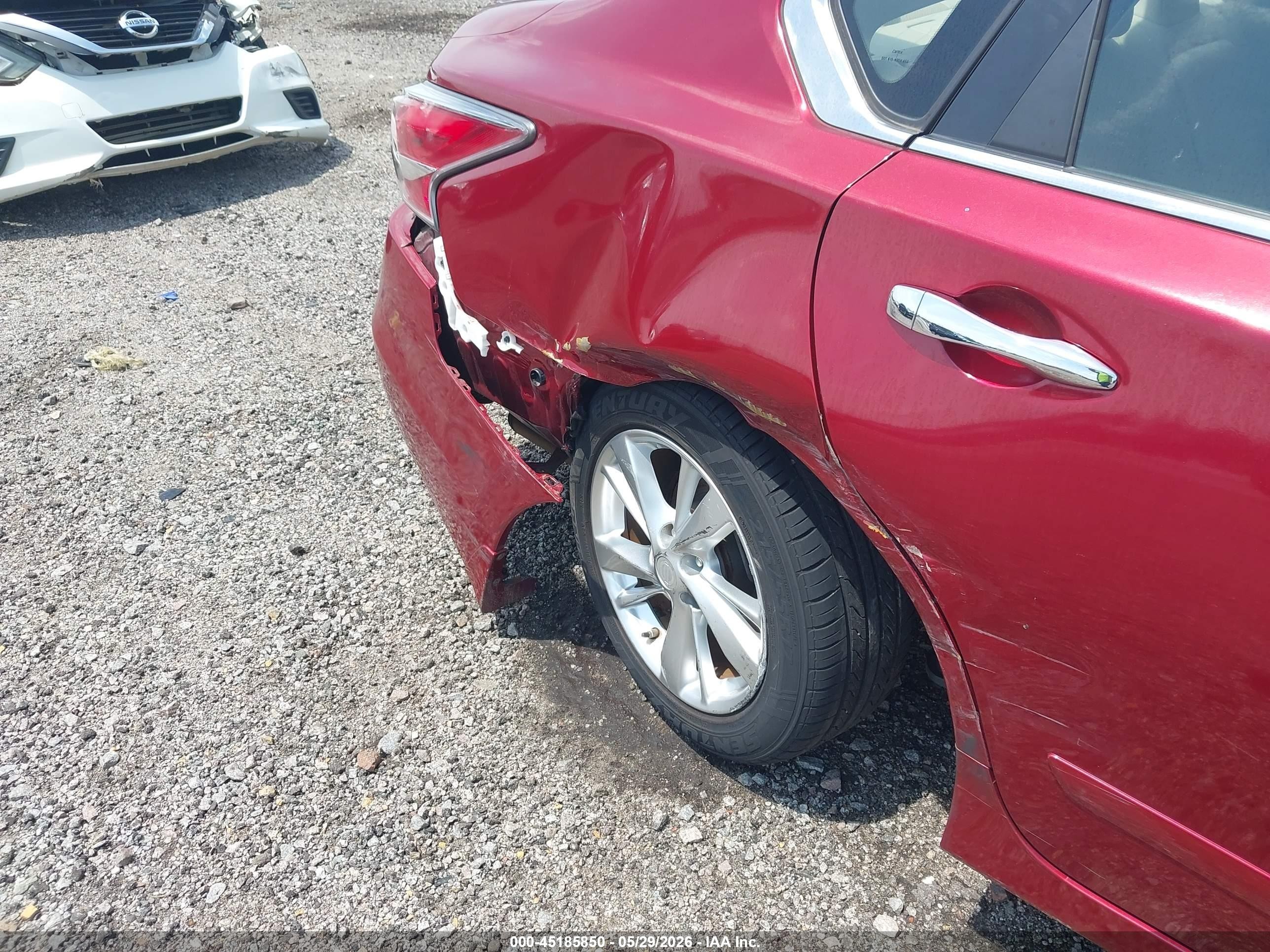 2015 Nissan Altima 2.5 Sl Red vin: 1N4AL3AP6FN357029