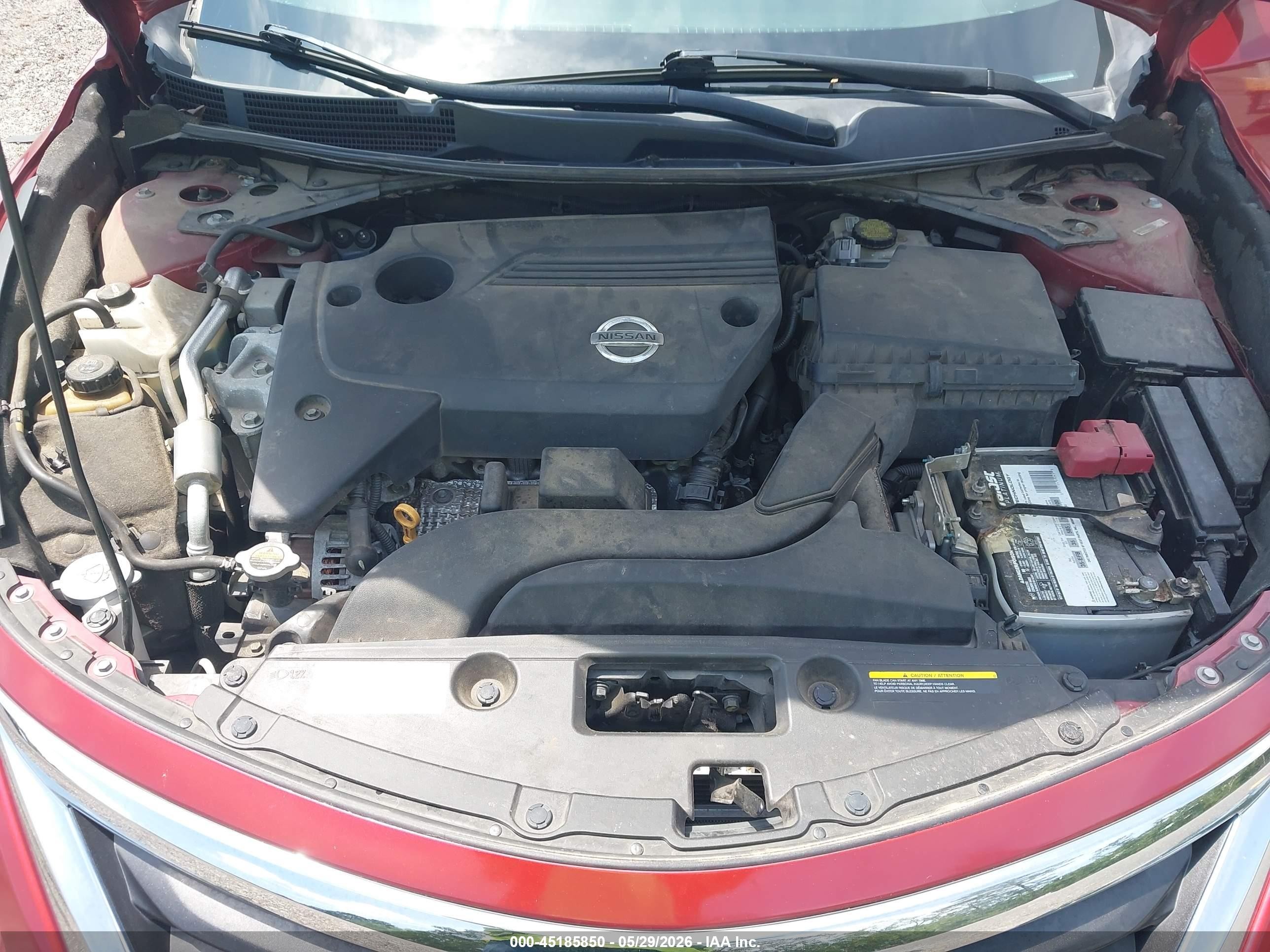 2015 Nissan Altima 2.5 Sl Red vin: 1N4AL3AP6FN357029