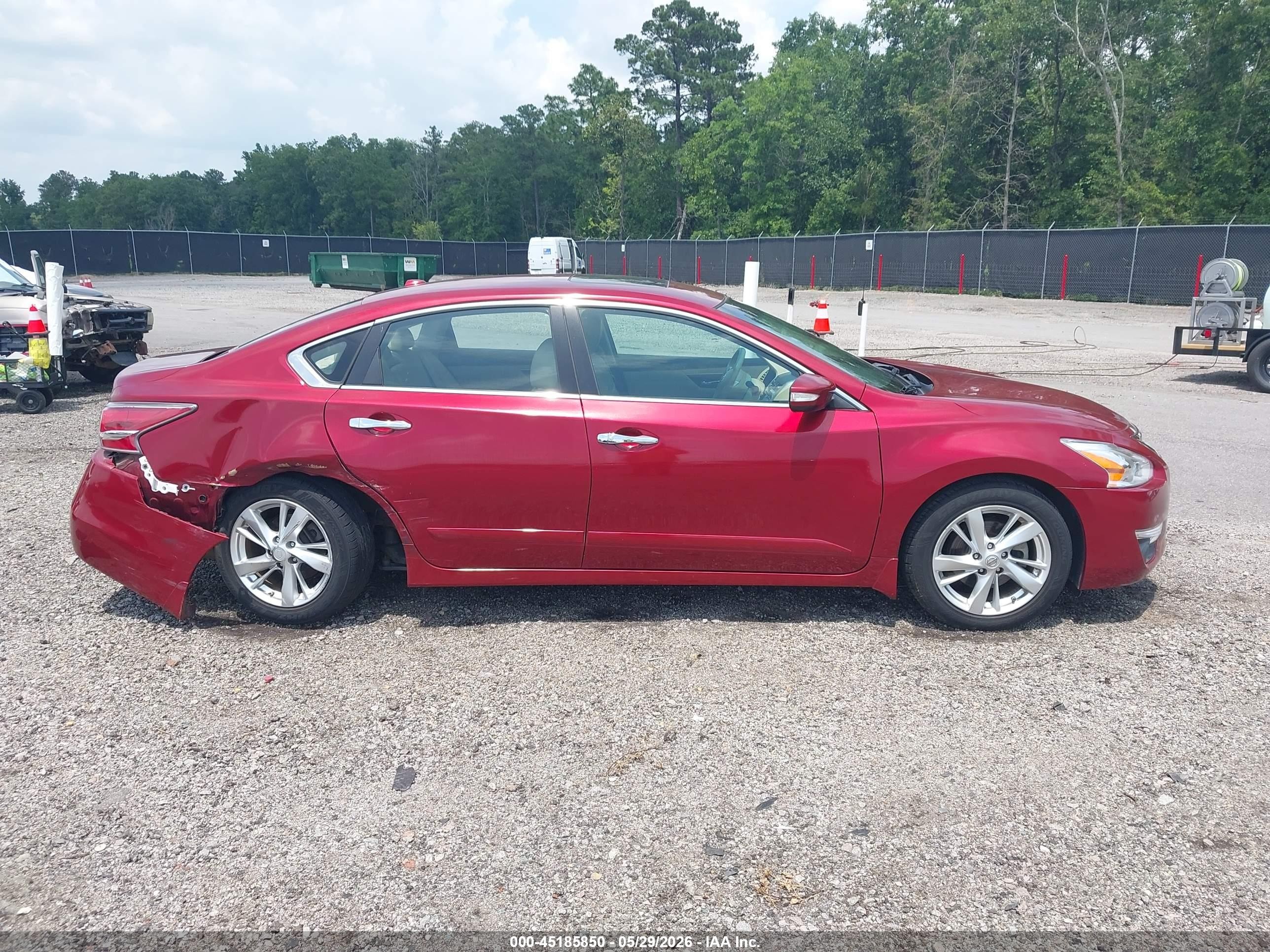2015 Nissan Altima 2.5 Sl Red vin: 1N4AL3AP6FN357029