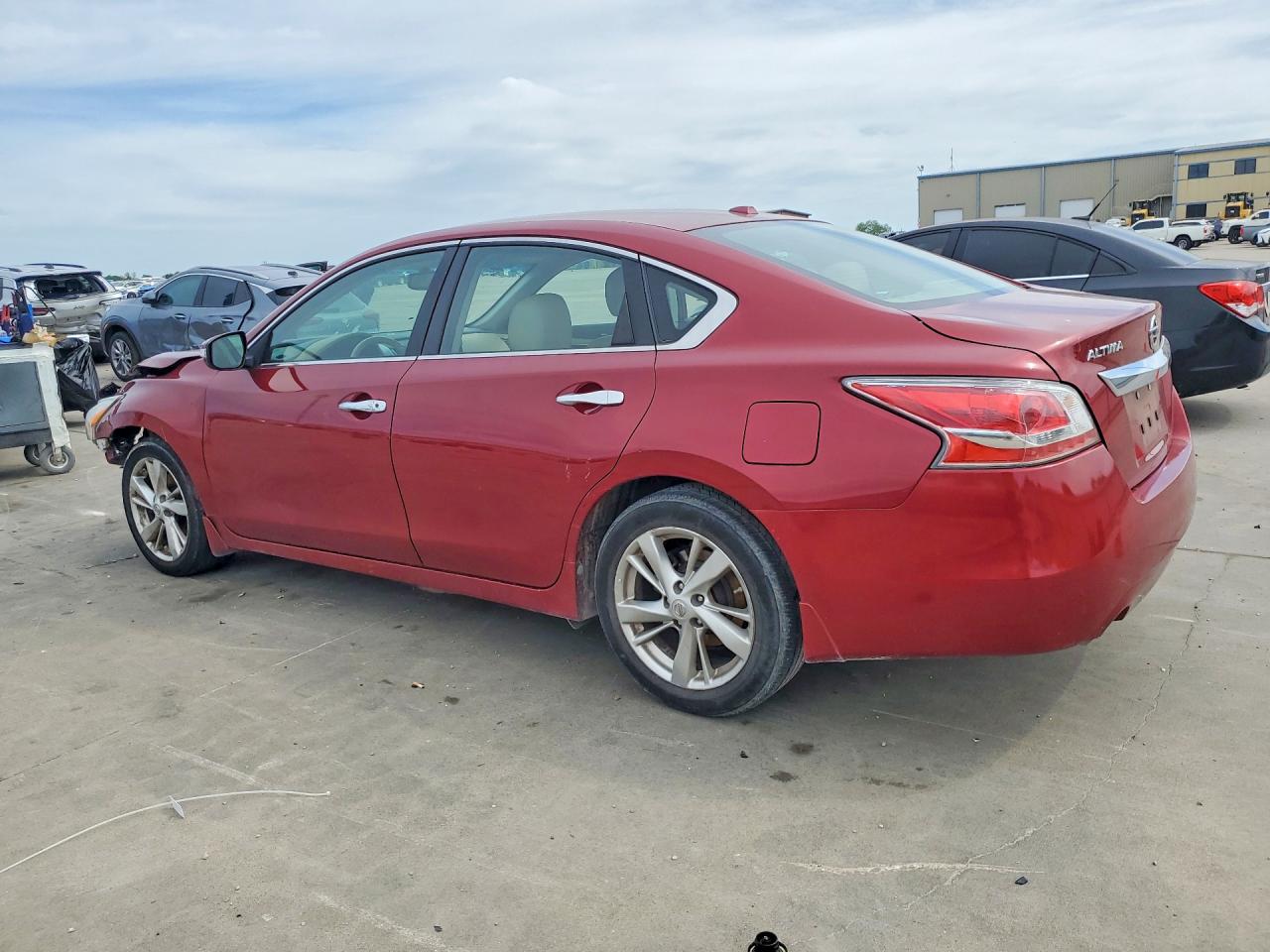 2015 Nissan Altima 2.5 Sl Maroon vin: 1N4AL3AP6FN361369