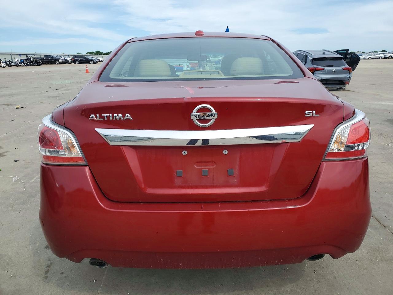 2015 Nissan Altima 2.5 Sl Maroon vin: 1N4AL3AP6FN361369